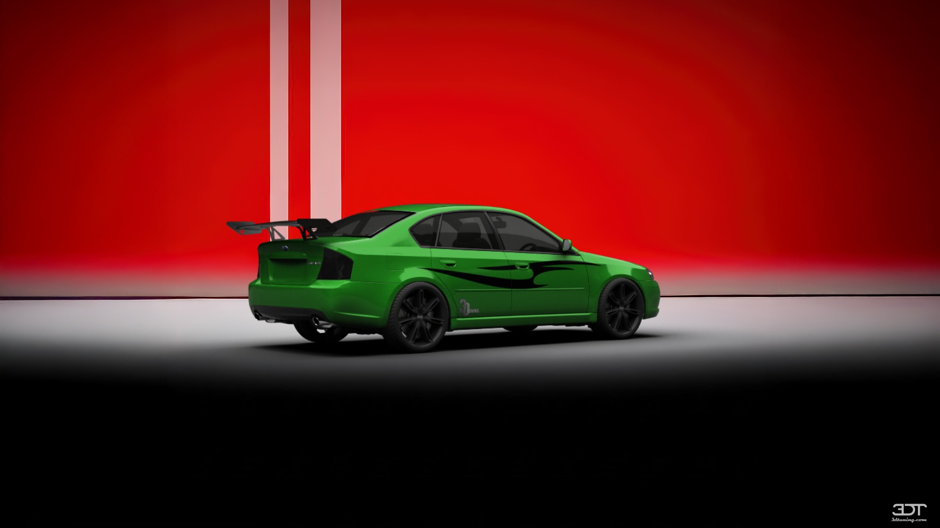 Subaru Legacy sedan 2002 tuning