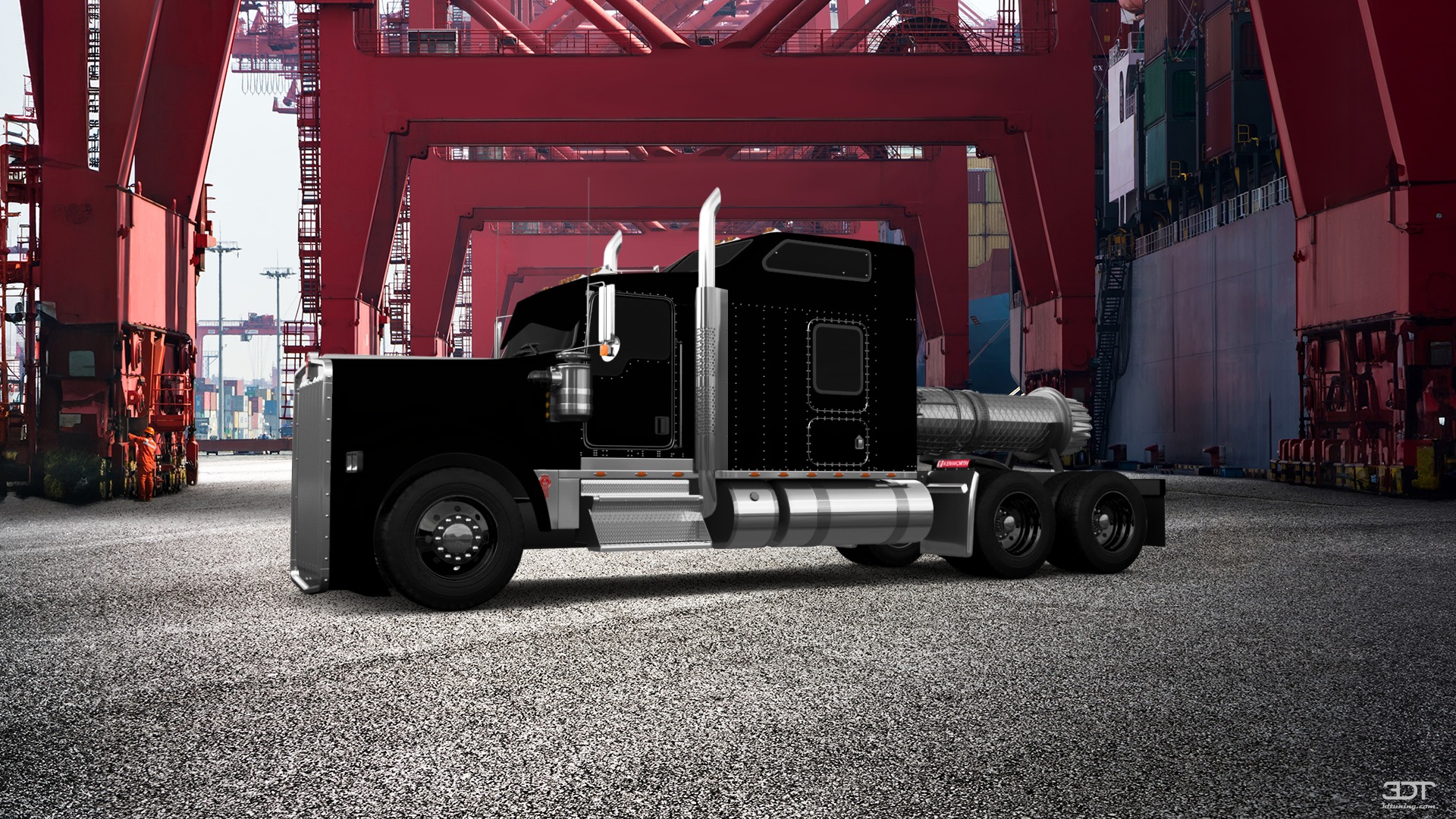 Kenworth W900 Sleeper Cab Truck 2015