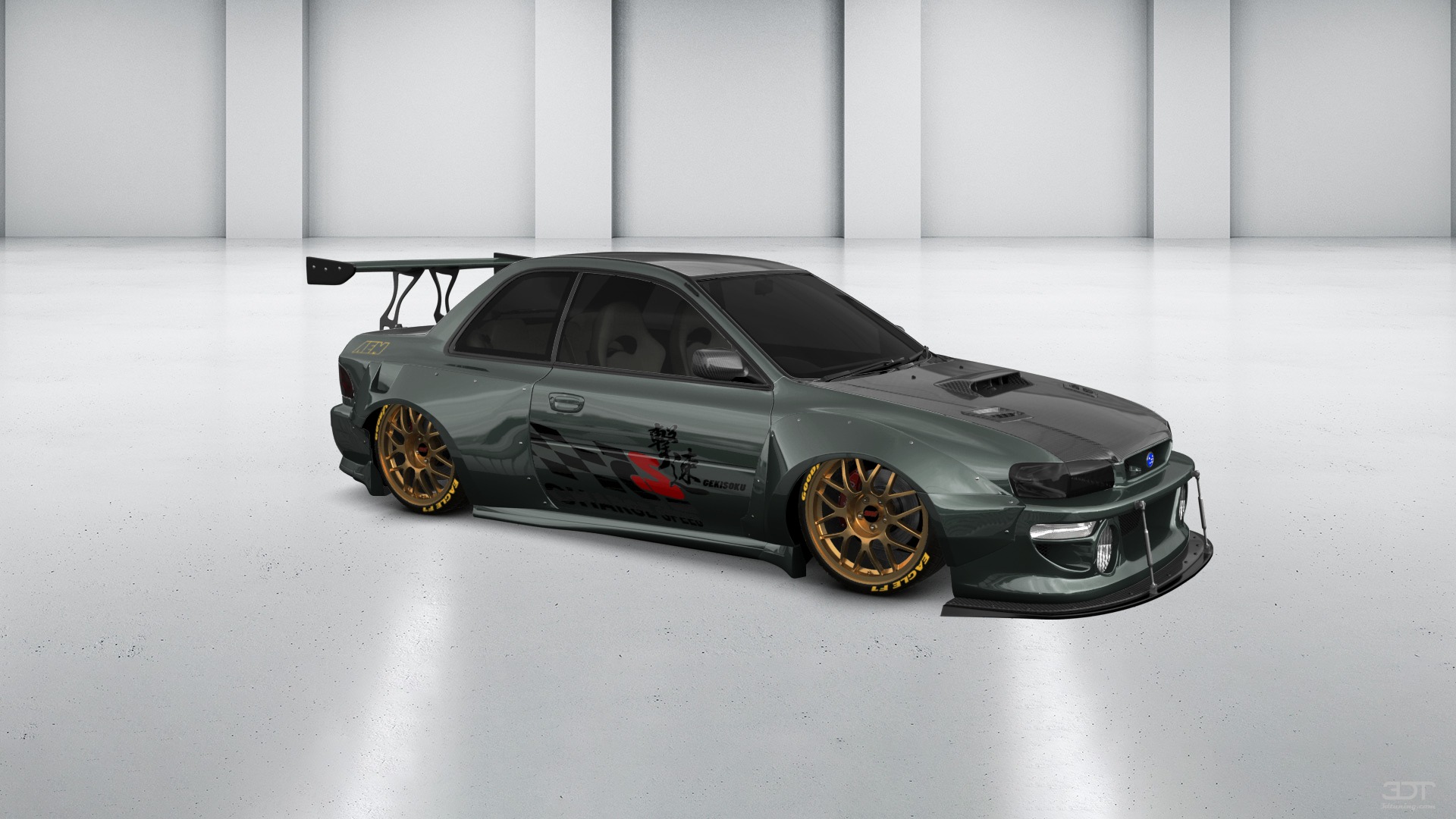 Subaru Impreza WRX STI 22B 2 Door Coupe 2000 tuning