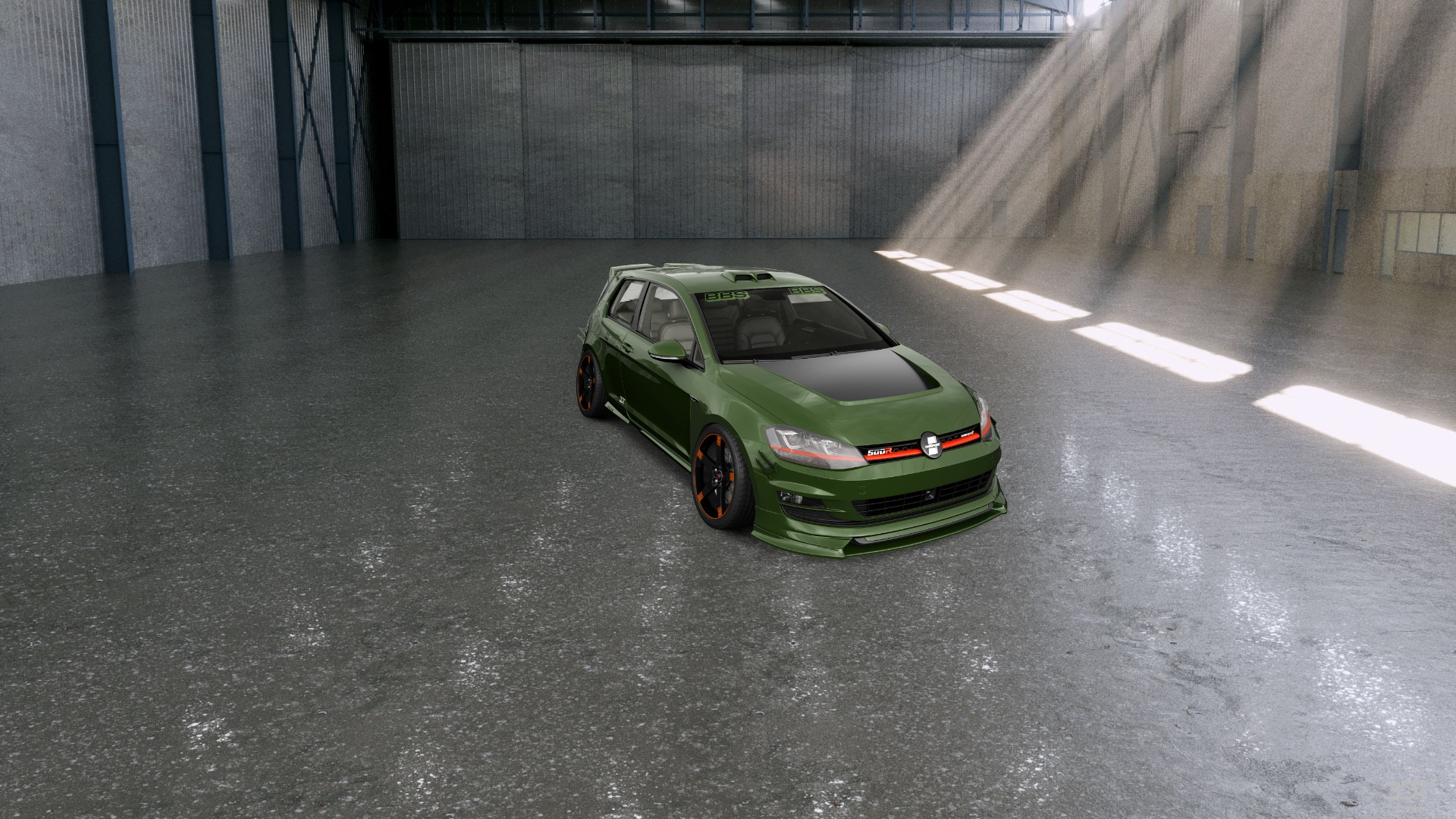 Volkswagen Golf 7 3 Door Hatchback 2013 Images