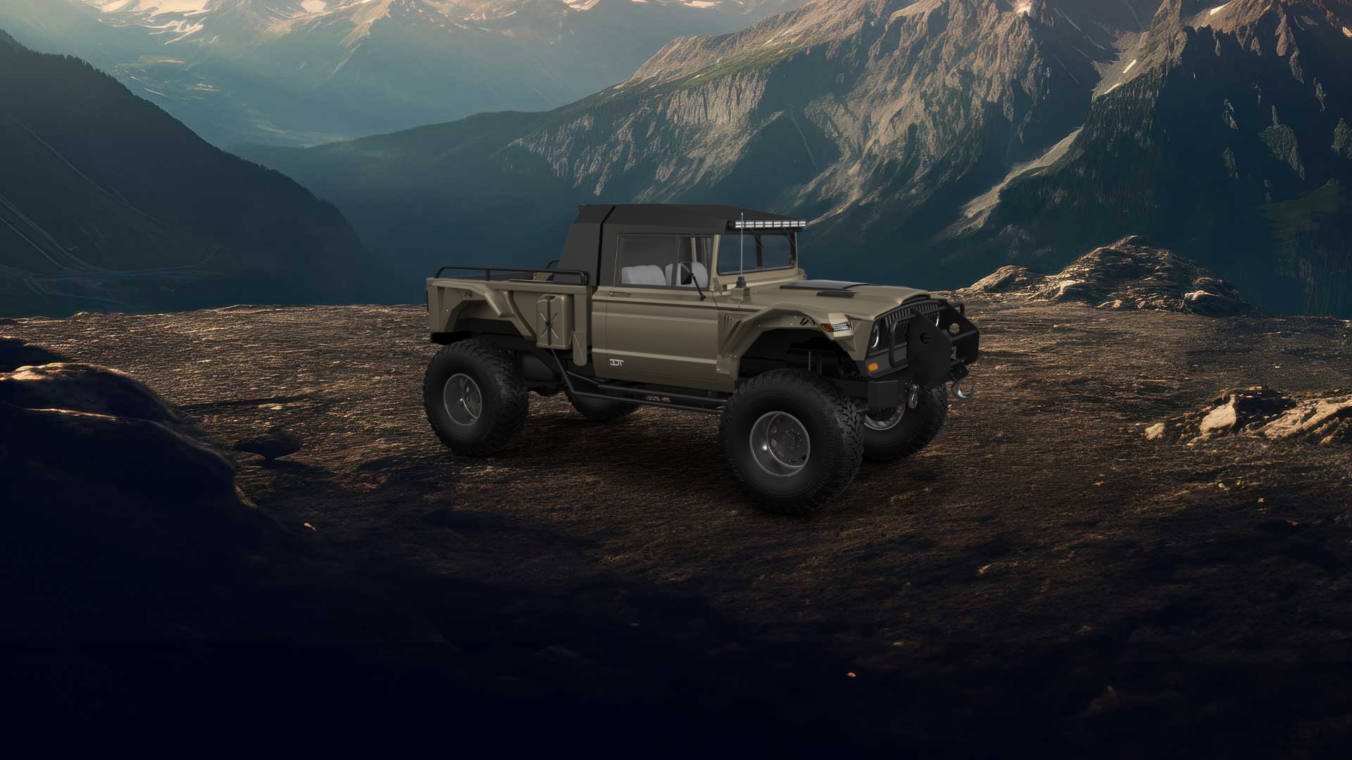Jeep Kaiser M715 2 Door pickup truck 1968