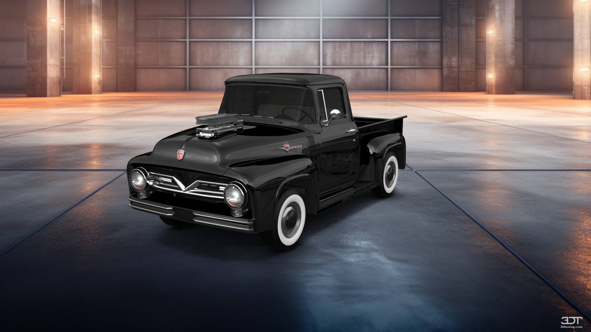 Ford F-100 2 Door truck 1956