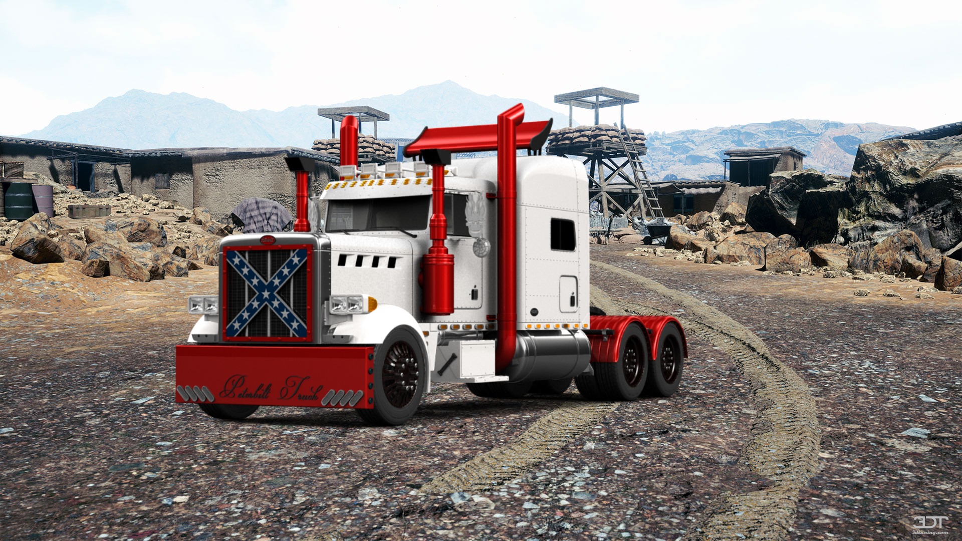 Tuning Peterbilt 359 Truck 1987