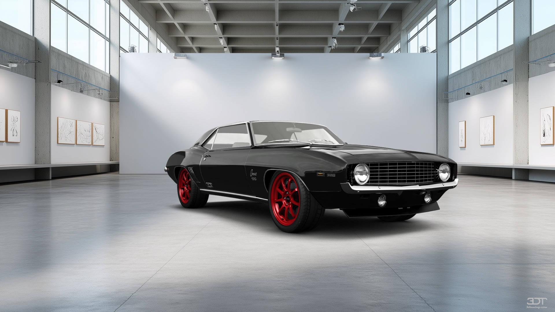 Chevrolet Camaro SS 2 Door Hardtop 1969 tuning