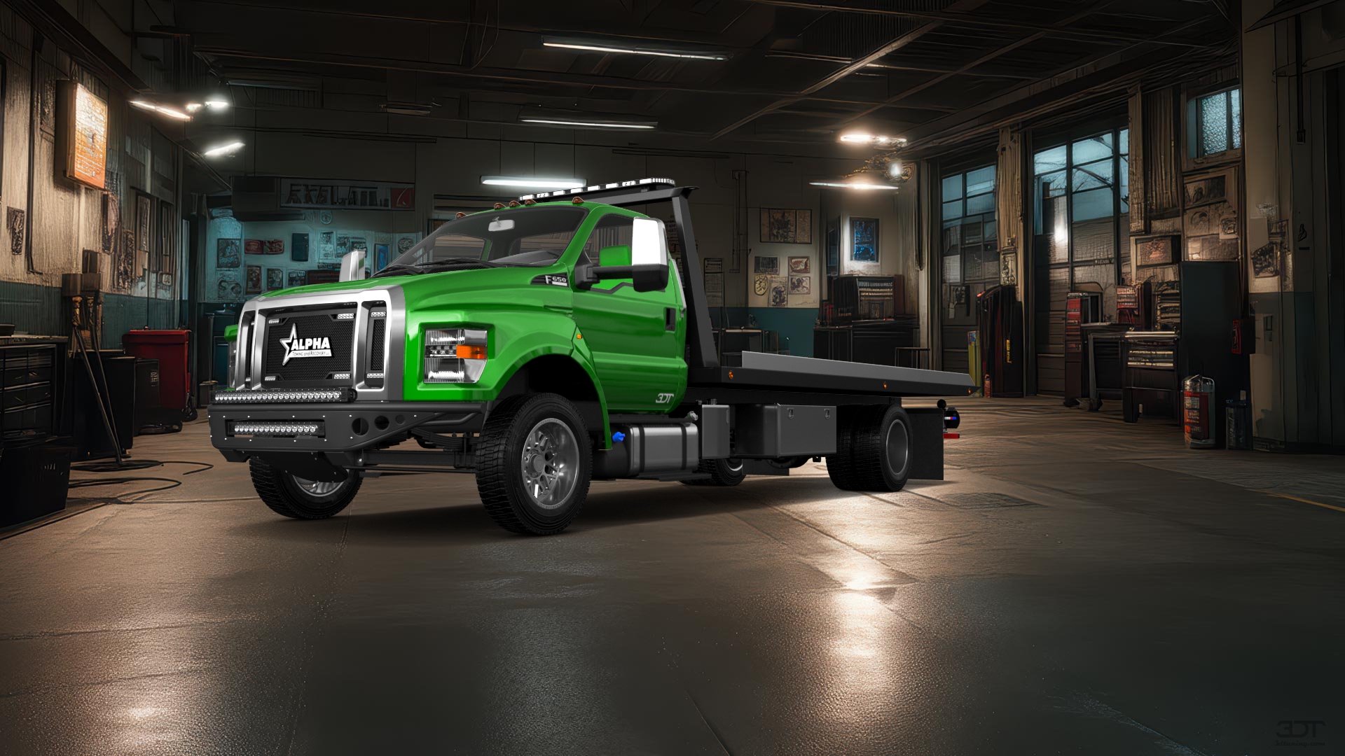 Ford F-650 Tow Truck Pickup 2016 tuning