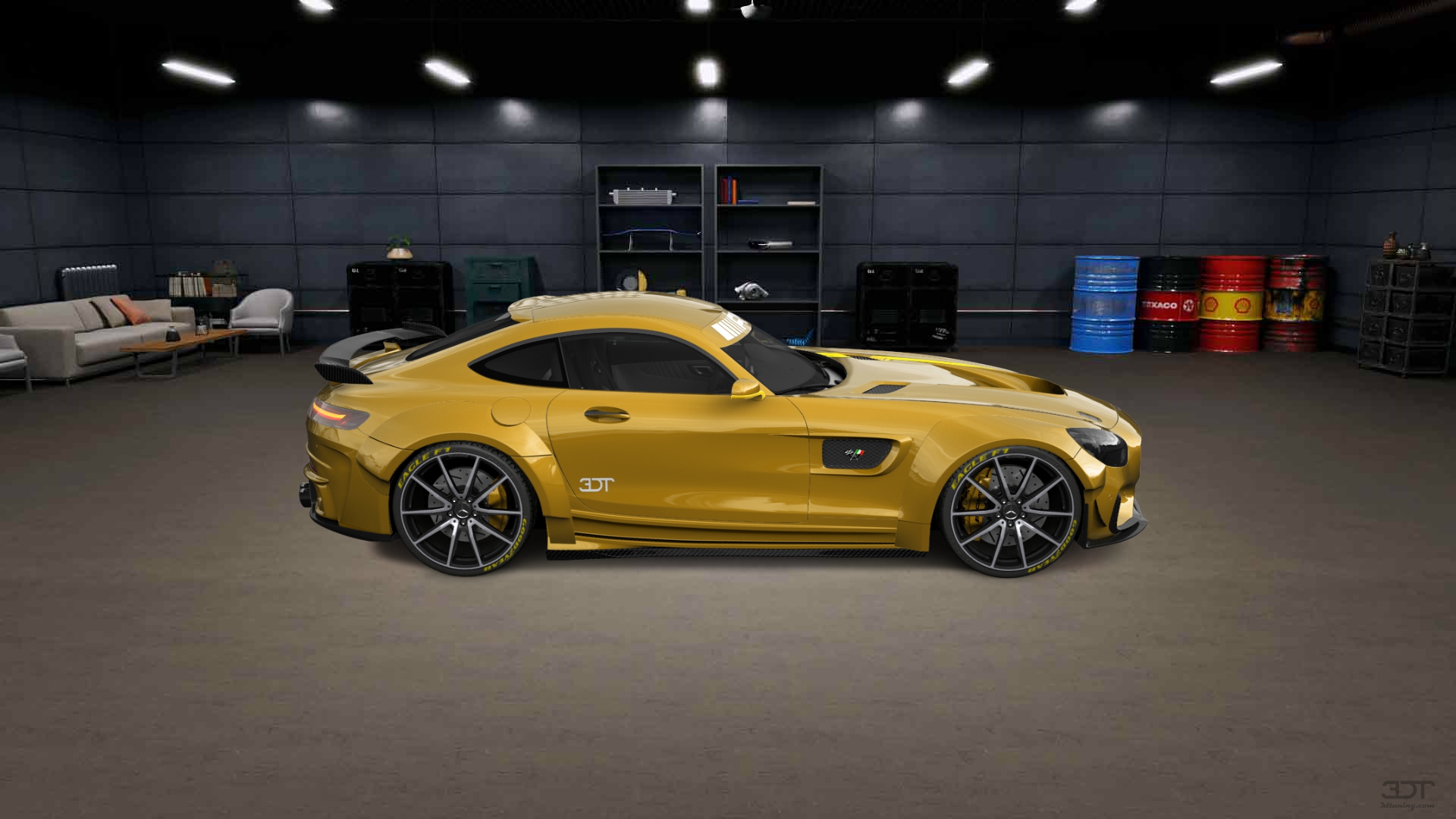 Mercedes AMG GT 2 door fastback coupe 2016