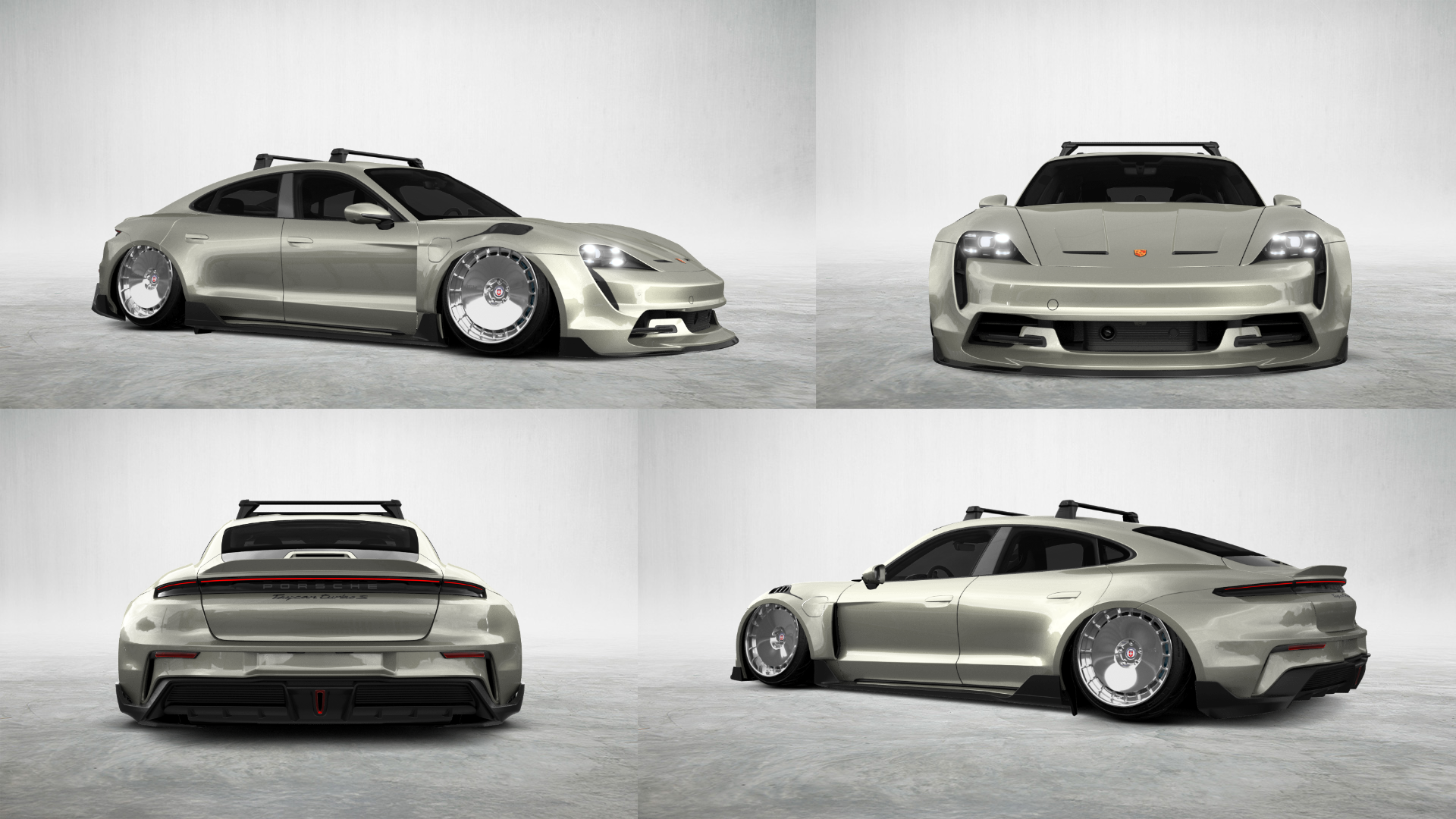 Porsche Taycan 4 Door Saloon 2019 tuning