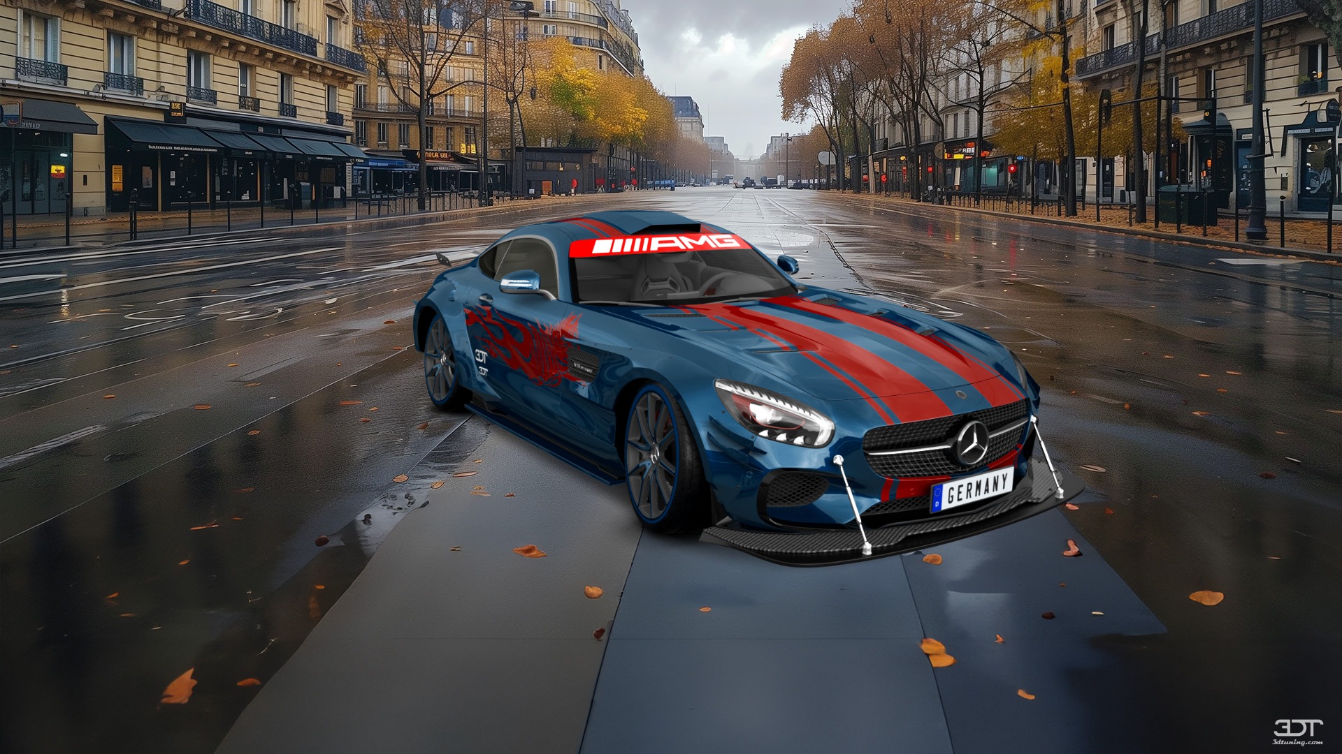 Mercedes AMG GT 2 door fastback coupe 2015 tuning