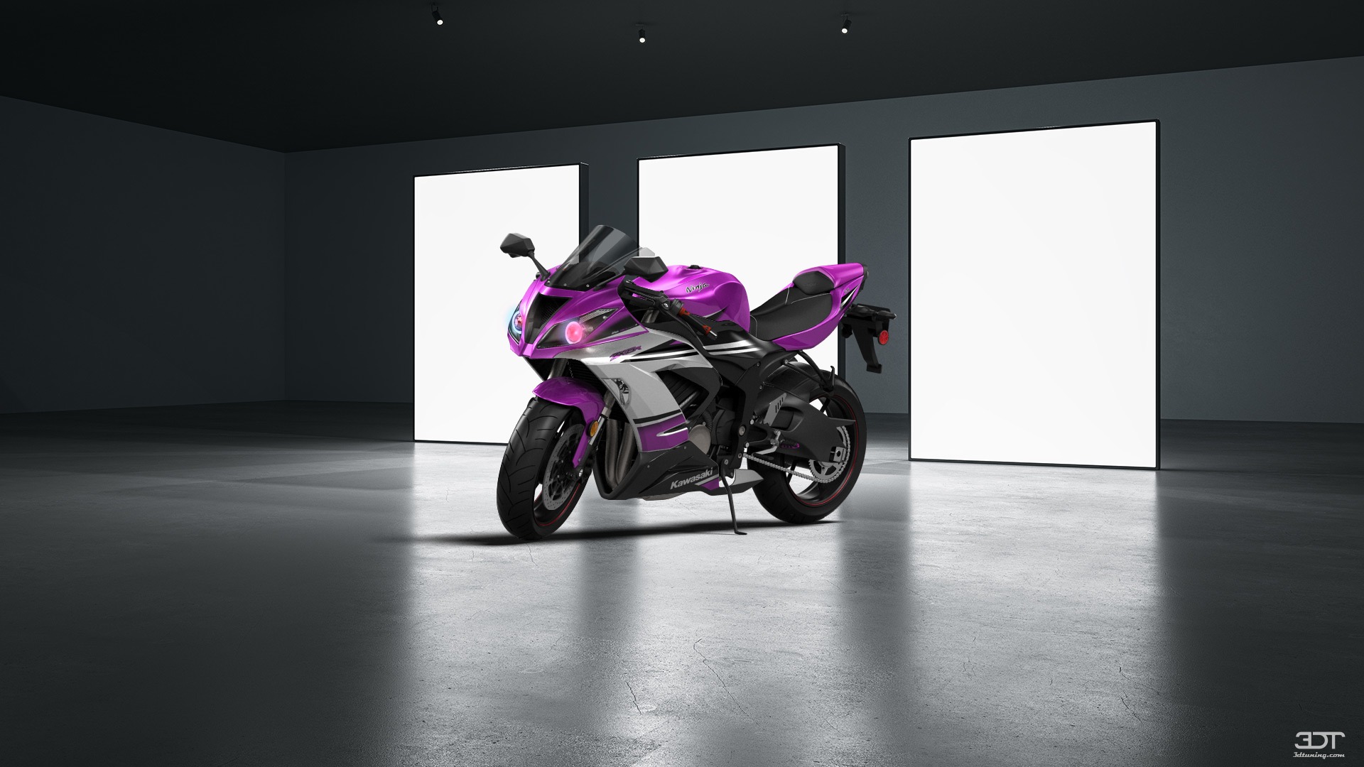 Kawasaki Ninja ZX 6R Sport Bike 2015 tuning