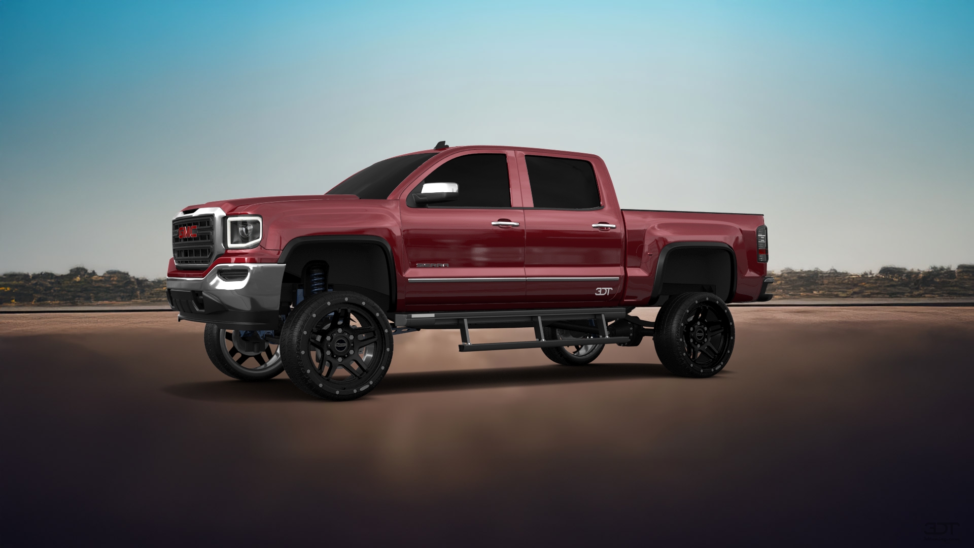 GMC Sierra 1500 Crew Cab 4 Door pickup truck 2016 tuning