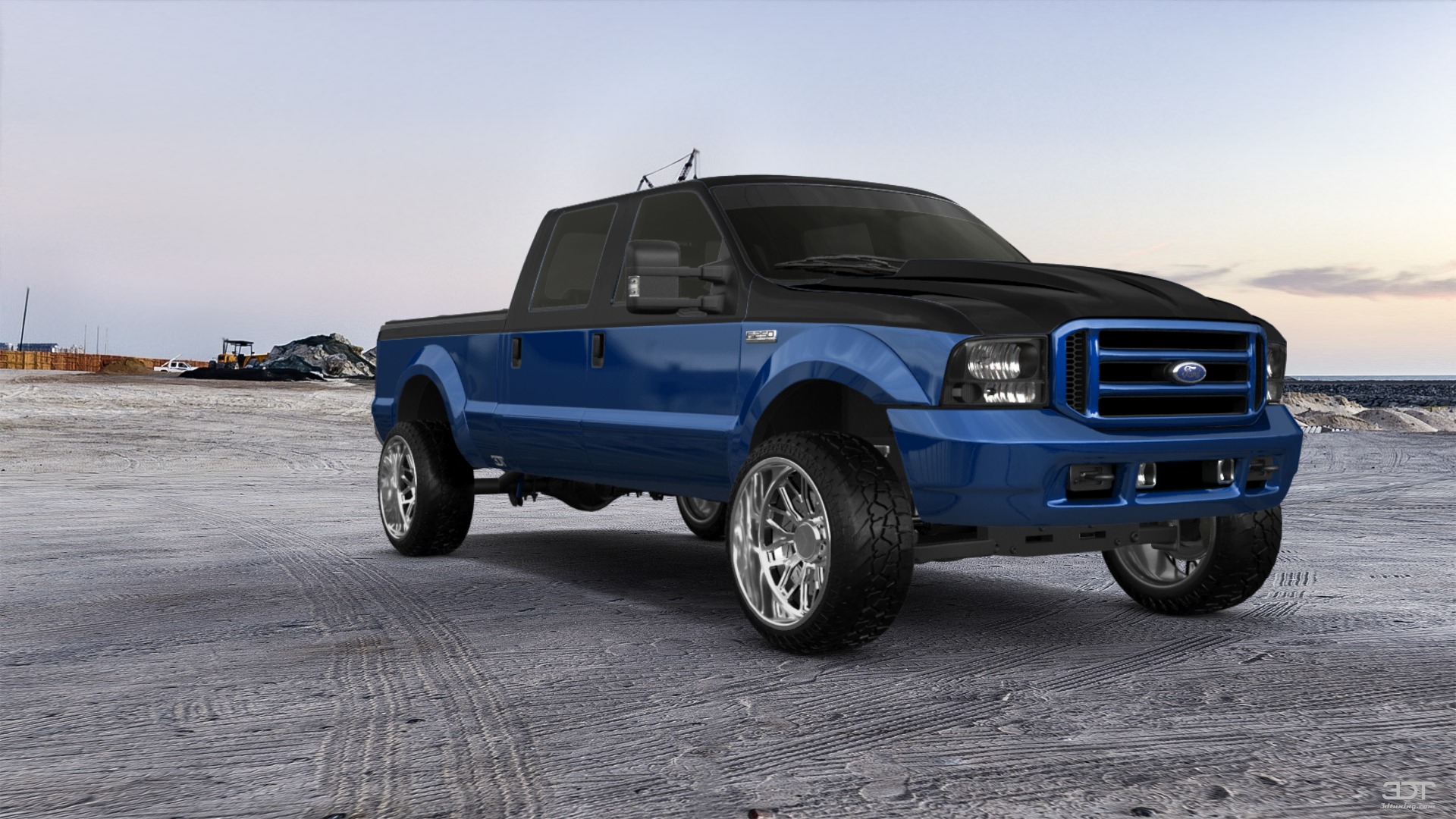 Ford F-250 Crew Cab 4 Door pickup truck 1999