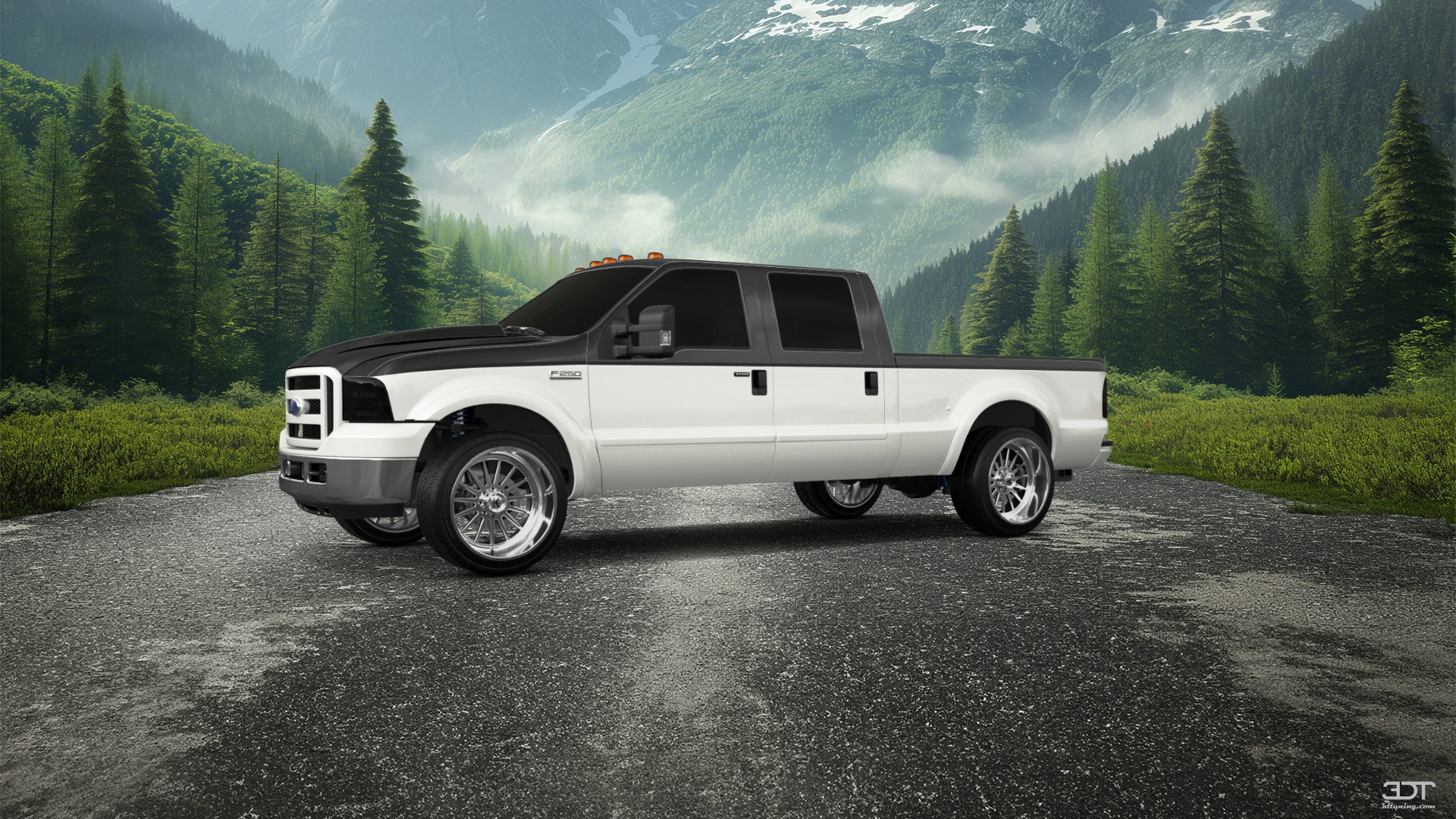 Ford F-250 Crew Cab 4 Door pickup truck 1999