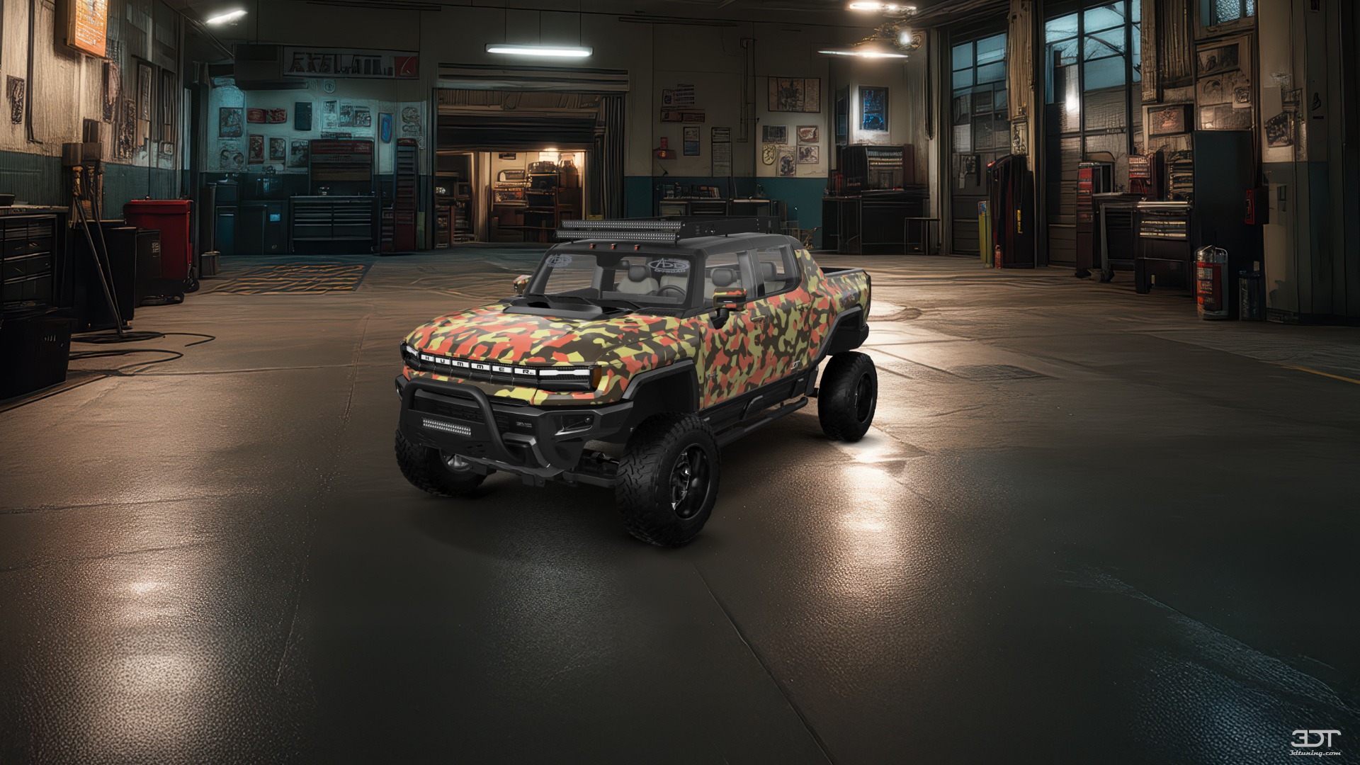 GMC Hummer EV 4 Door pickup truck 2021 tuning