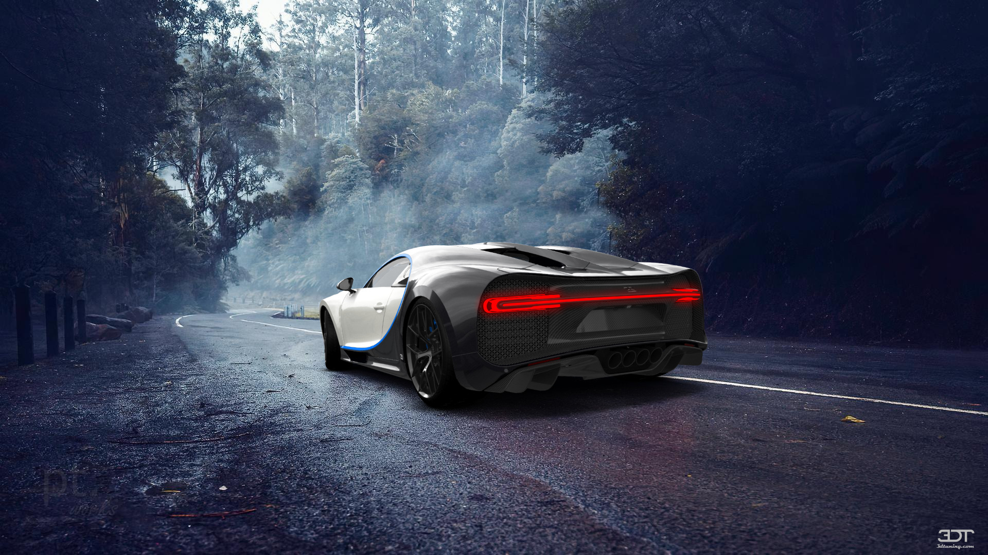 Bugatti Chiron 2 Door Coupe 2016 tuning