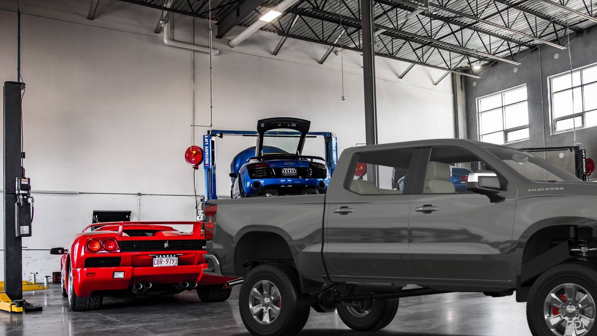 Chevrolet Silverado 1500 4 Door pickup truck 2019 Images