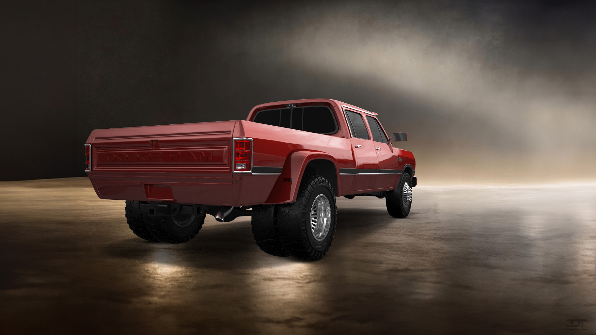 Dodge Ram 350 4 Door pickup truck 1991 tuning