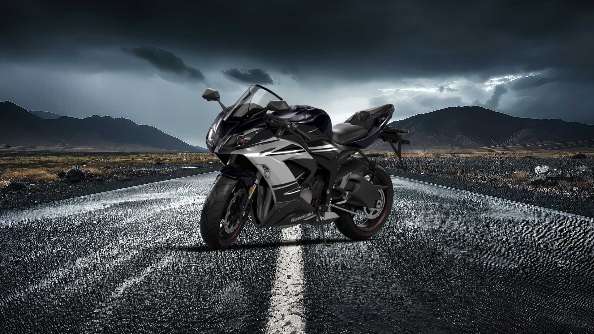 Kawasaki Ninja ZX 6R Sport Bike 2015