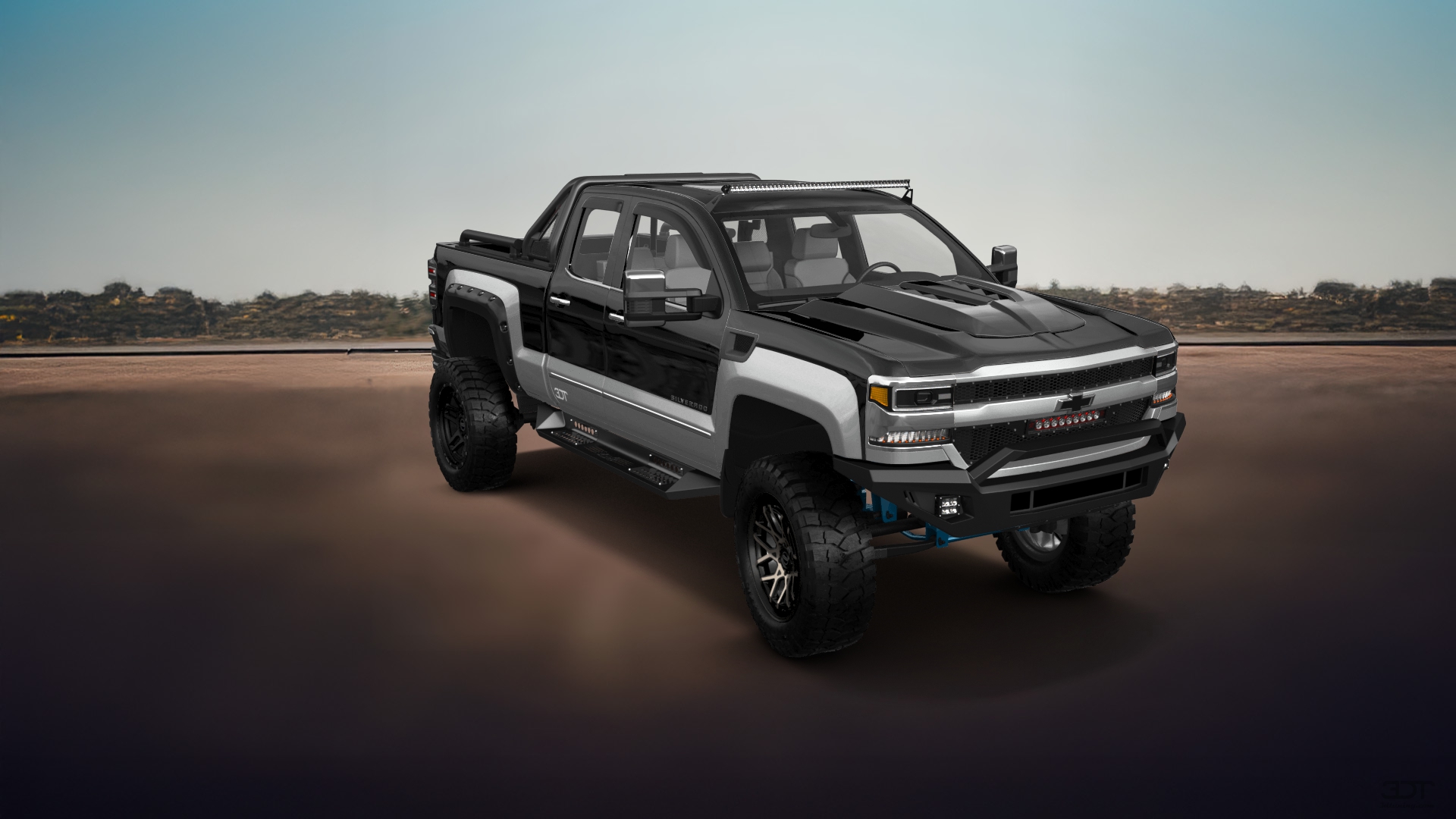 Chevrolet Silverado 1500 6.5 ft box 4 Door pickup truck 2016 tuning