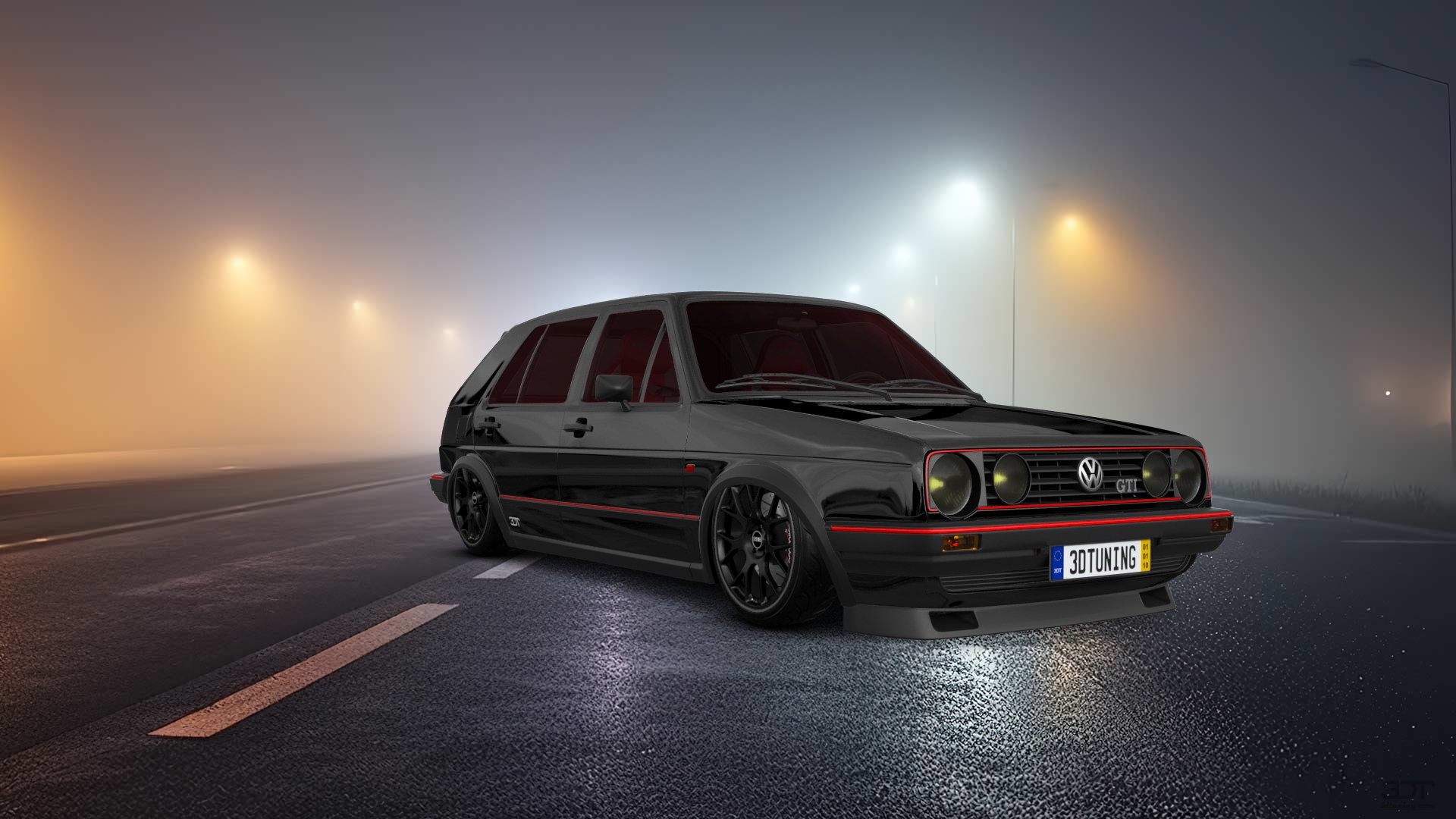 Volkswagen Golf Mk2 5 Door Hatchback 1983 tuning