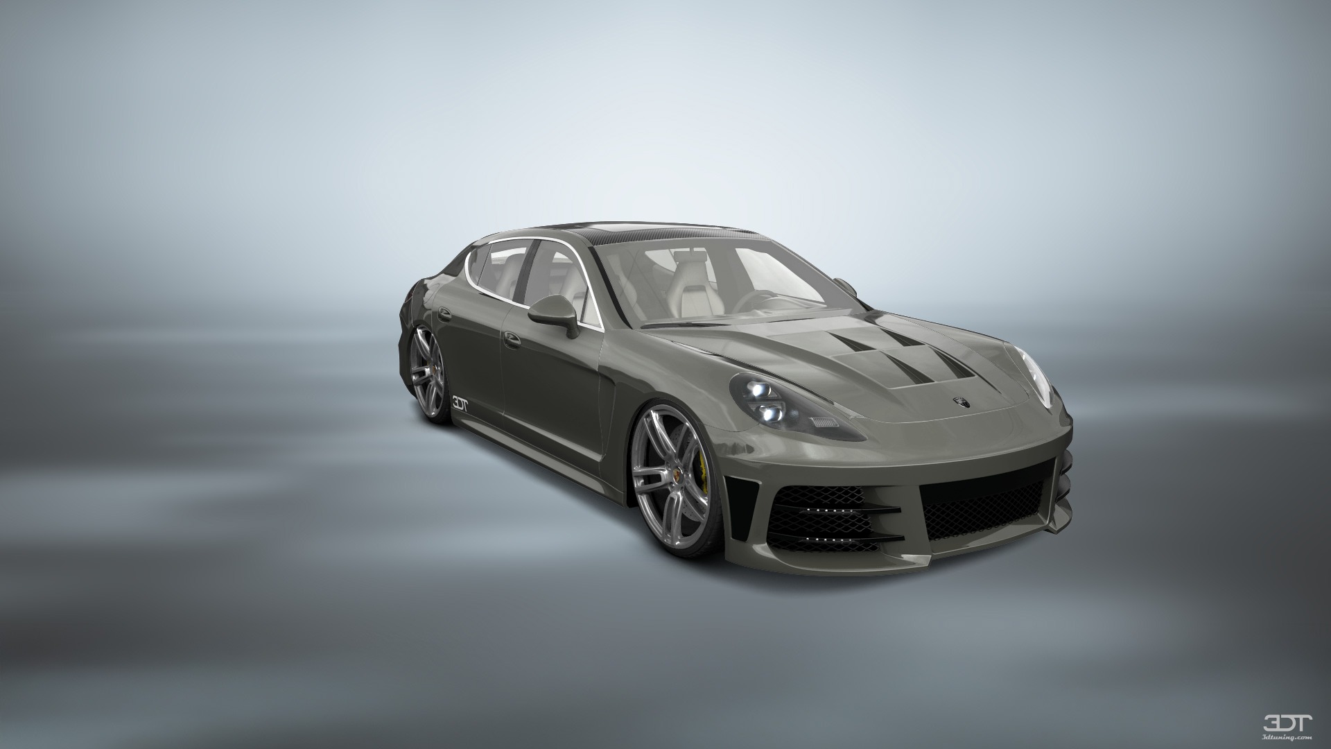 Porsche Panamera 4 door fastback saloon 2011 tuning