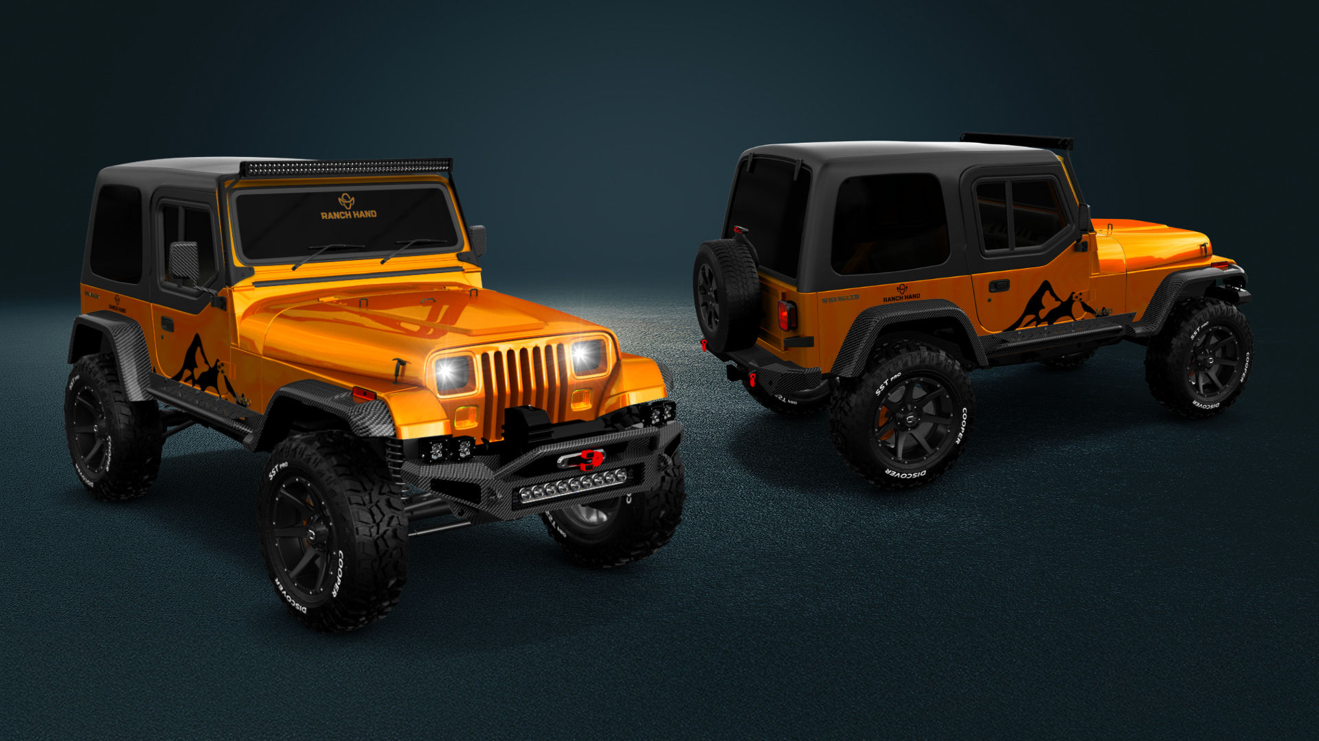 Jeep Wrangler YJ 2 Door SUV 1990 tuning