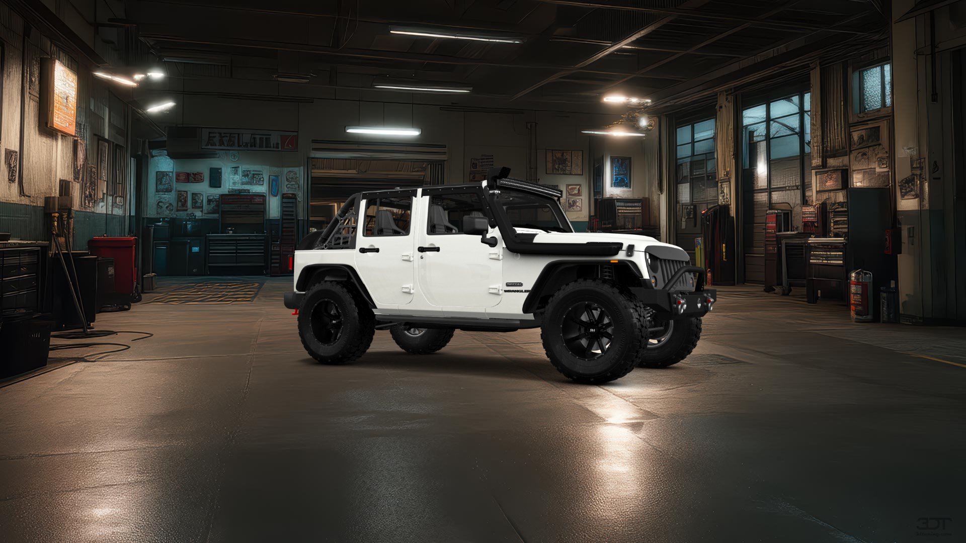 Jeep Wrangler Unlimited JK Rubicon Recon 4 Door SUV 2017 tuning