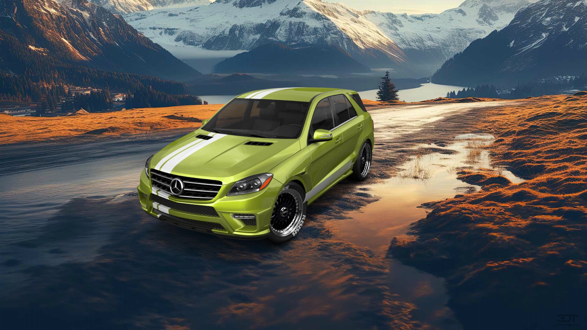 Mercedes M-Class 5 Door SUV 2011