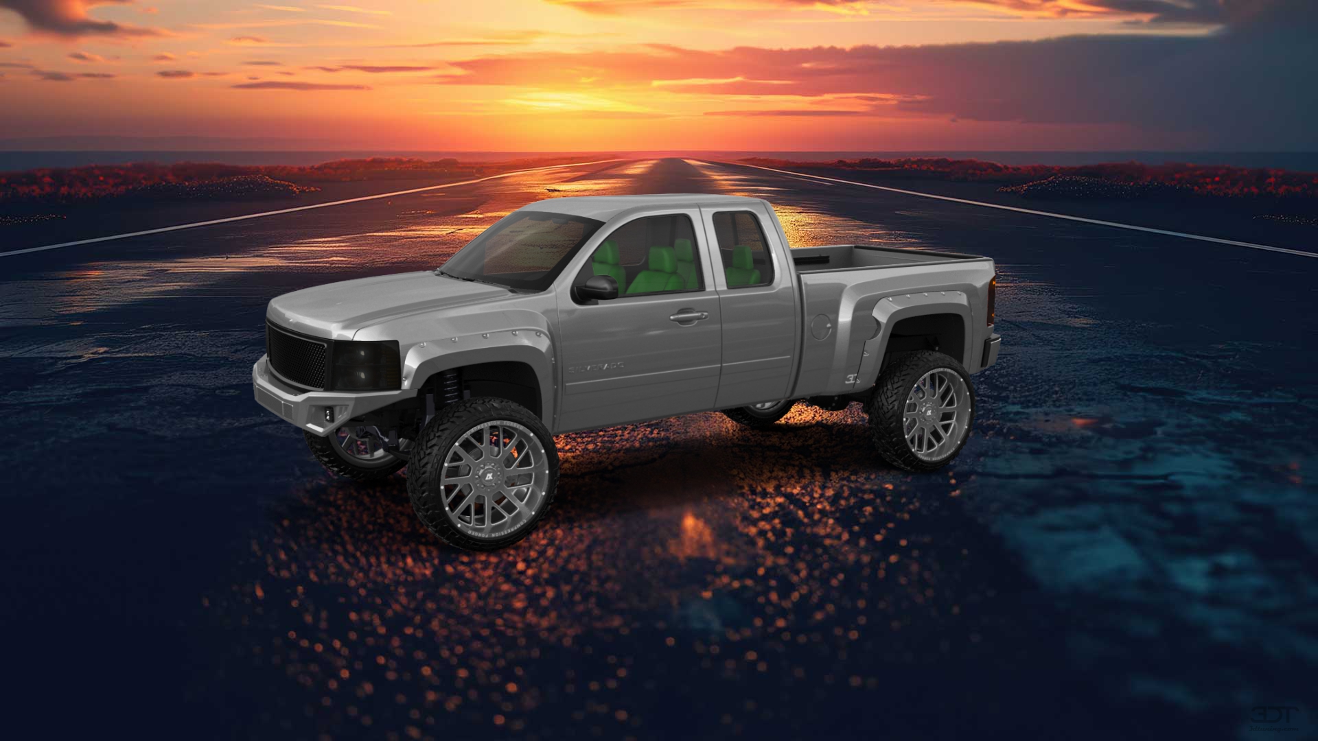 Chevrolet Silverado 1500 6.6 ft box Pickup Truck 2008