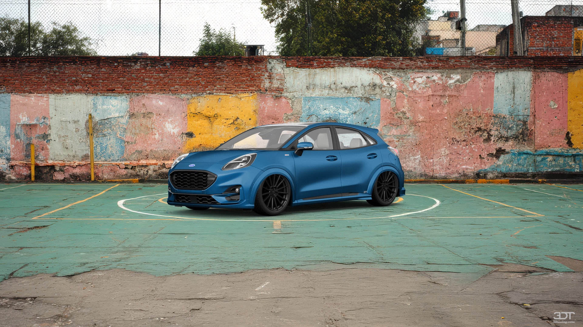 Ford Puma 5 door compact SUV 2020 tuning