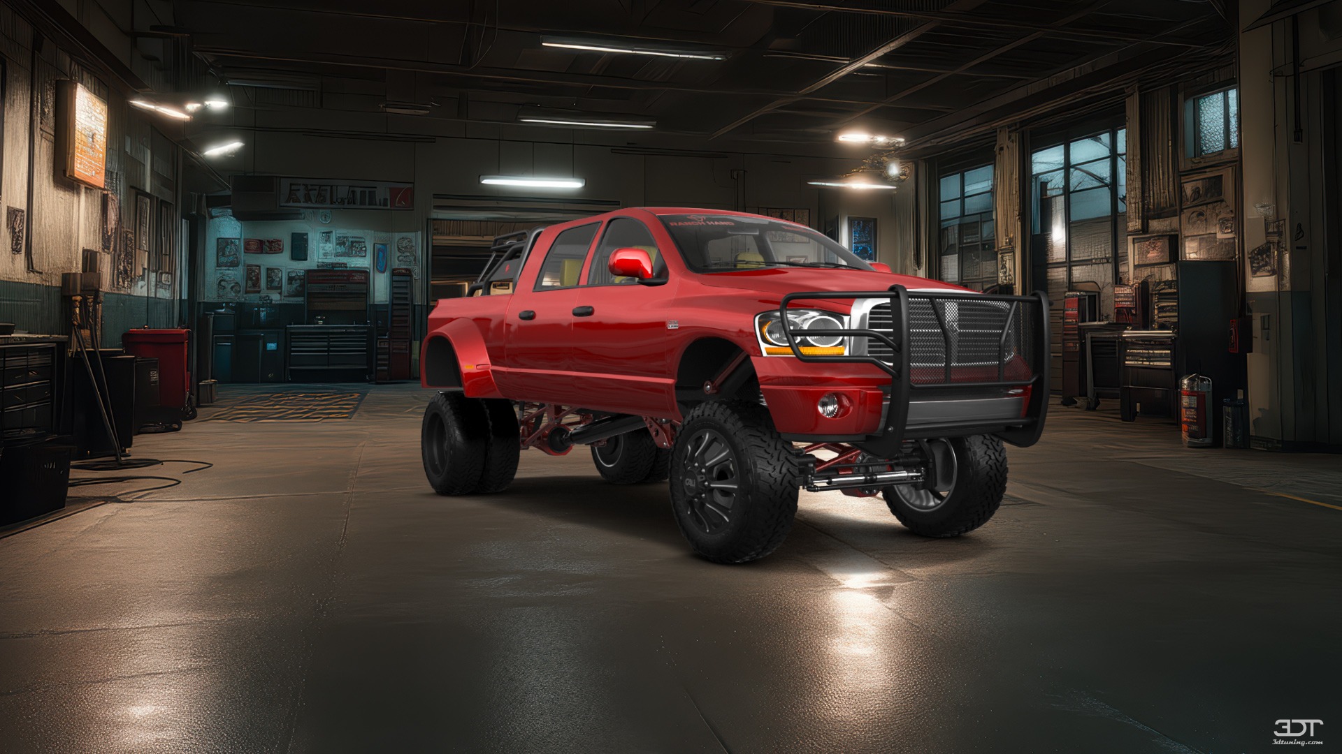 Dodge Ram 3500 Dually 4 Door pickup truck 2007 tuning