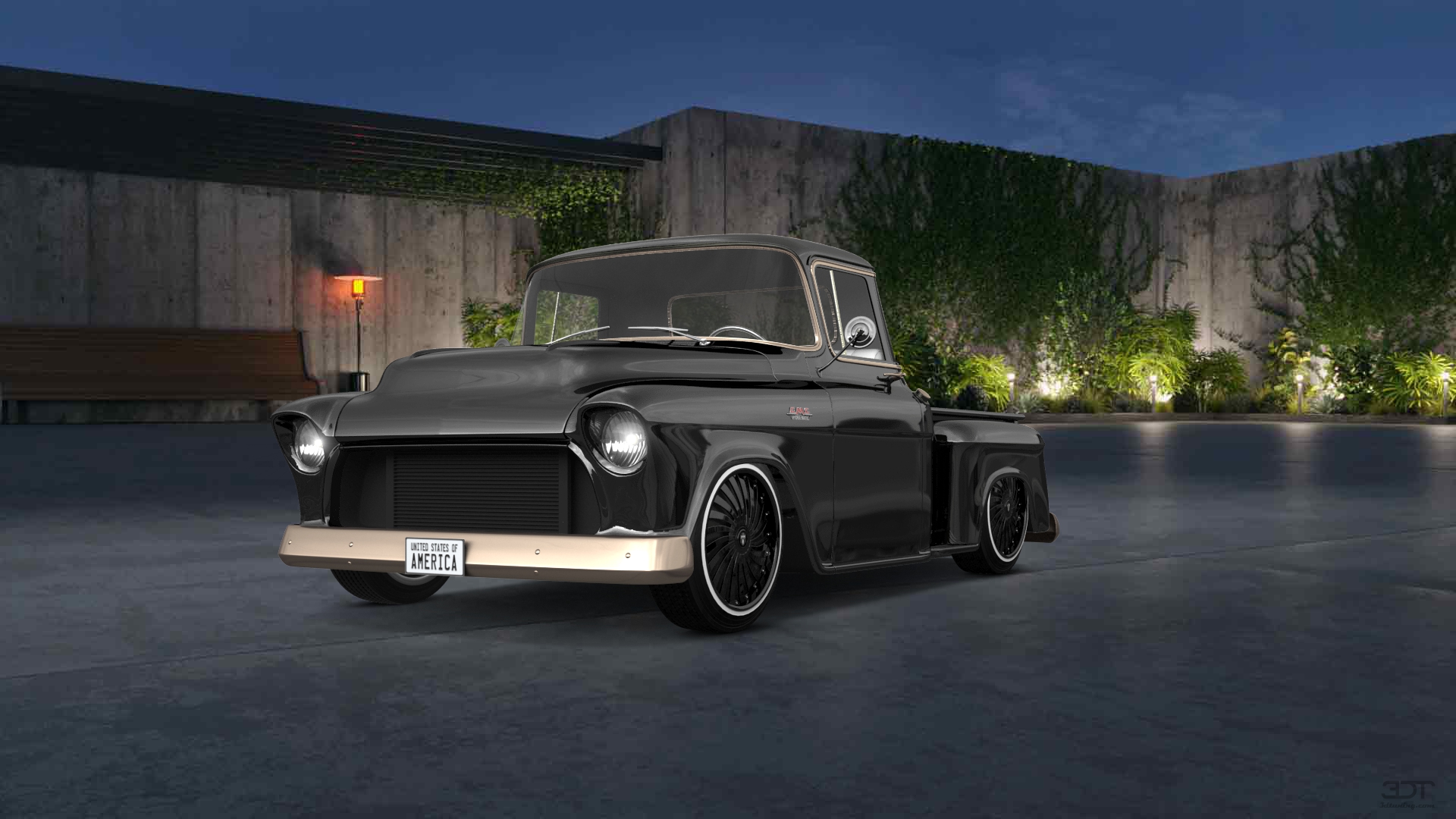 GMC 100 Stepside 2 Door pickup truck 1957