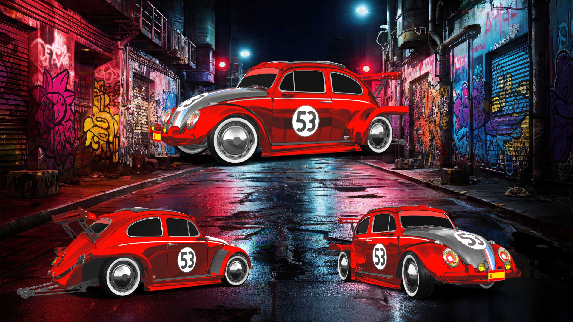 Volkswagen Beetle Saloon 1964 tuning