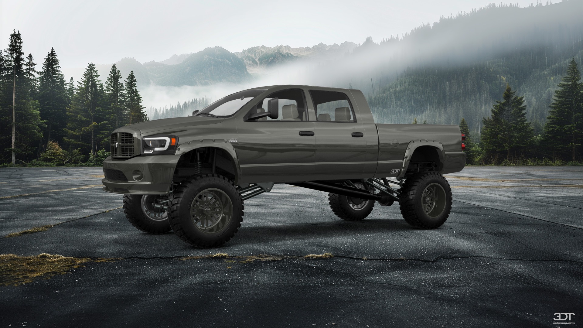 Dodge Ram 2500 4 Door pickup truck 2007 tuning