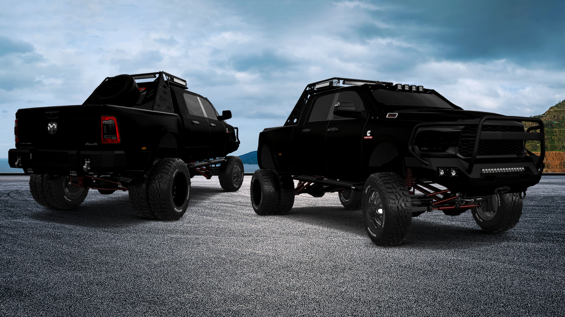 Dodge Ram 3500 4 Door pickup truck 2020