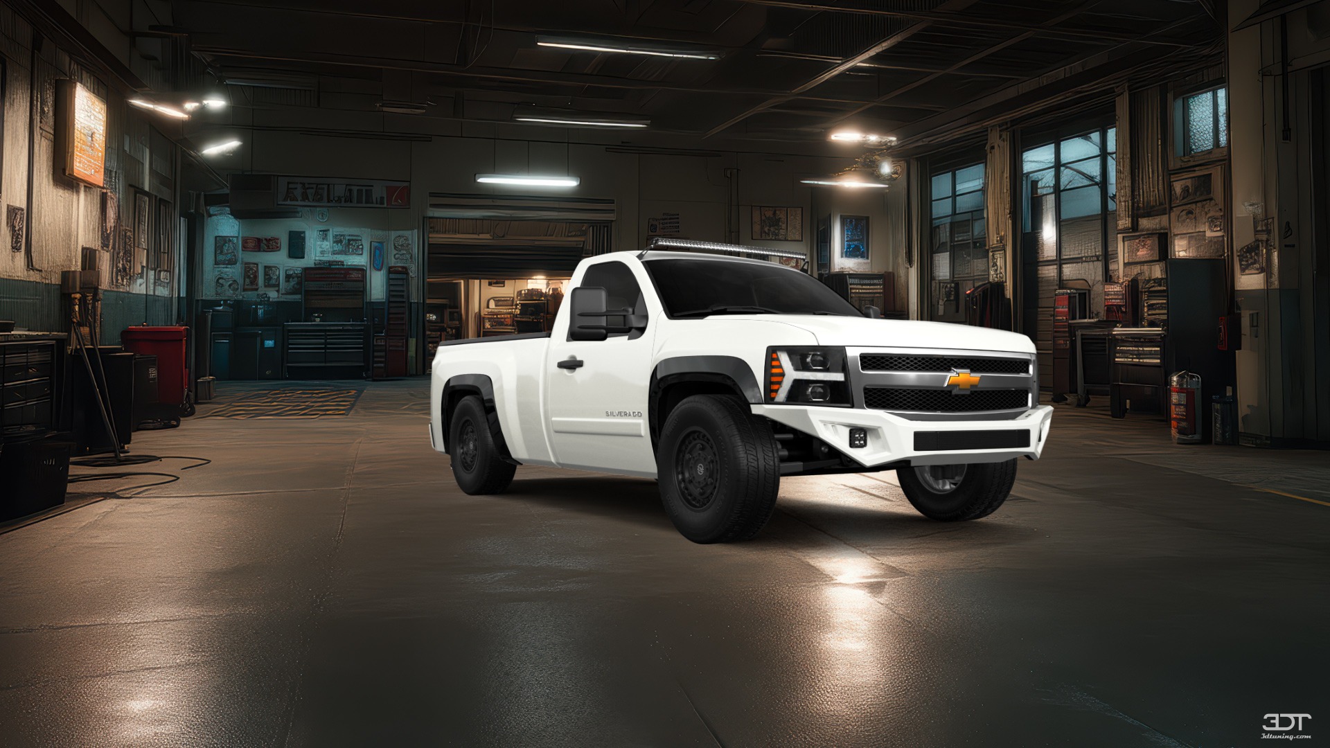 Chevrolet Silverado 1500 6.6 box Truck 2007 tuning