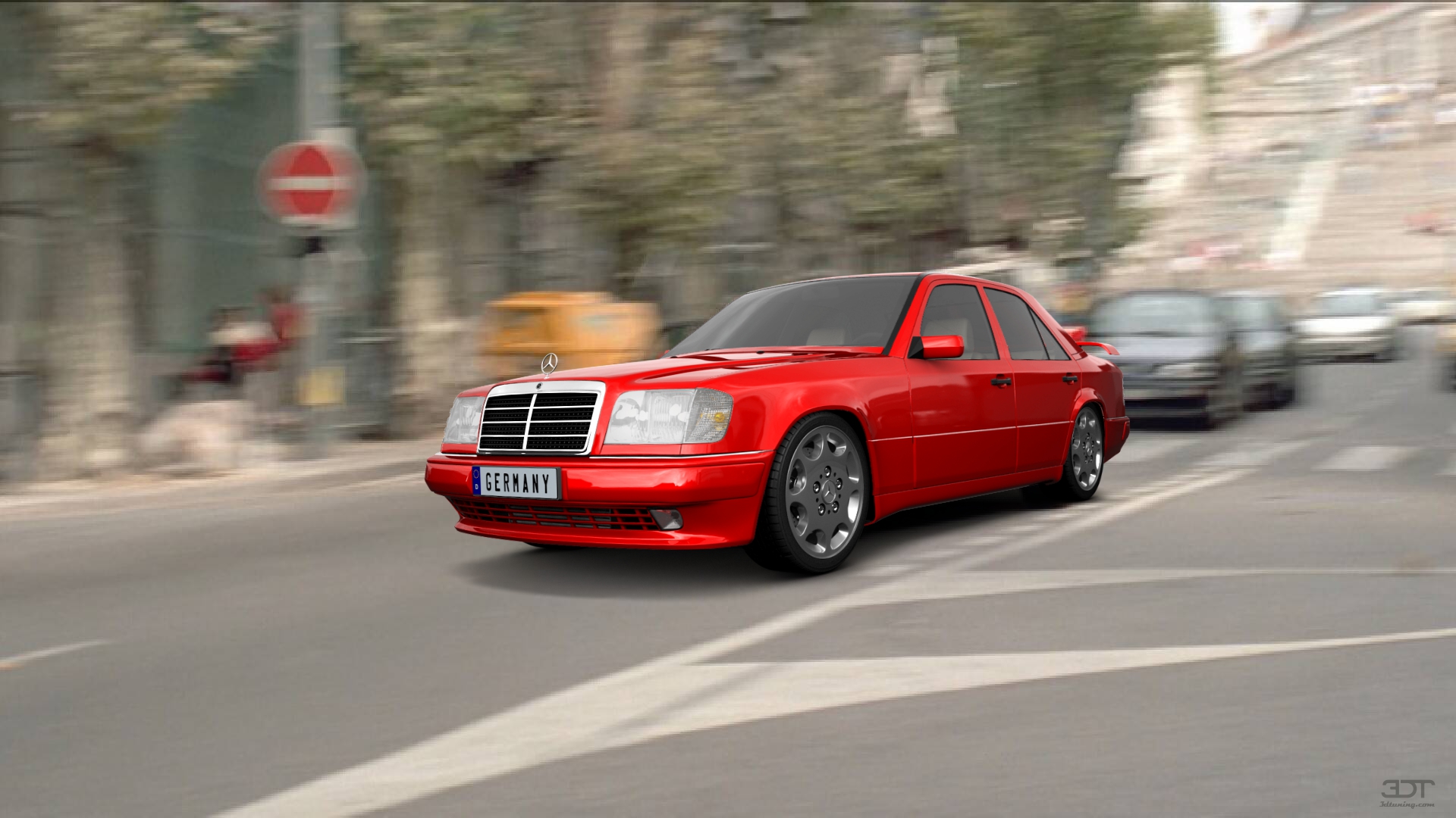 Mercedes E-Class Sedan 1984 tuning