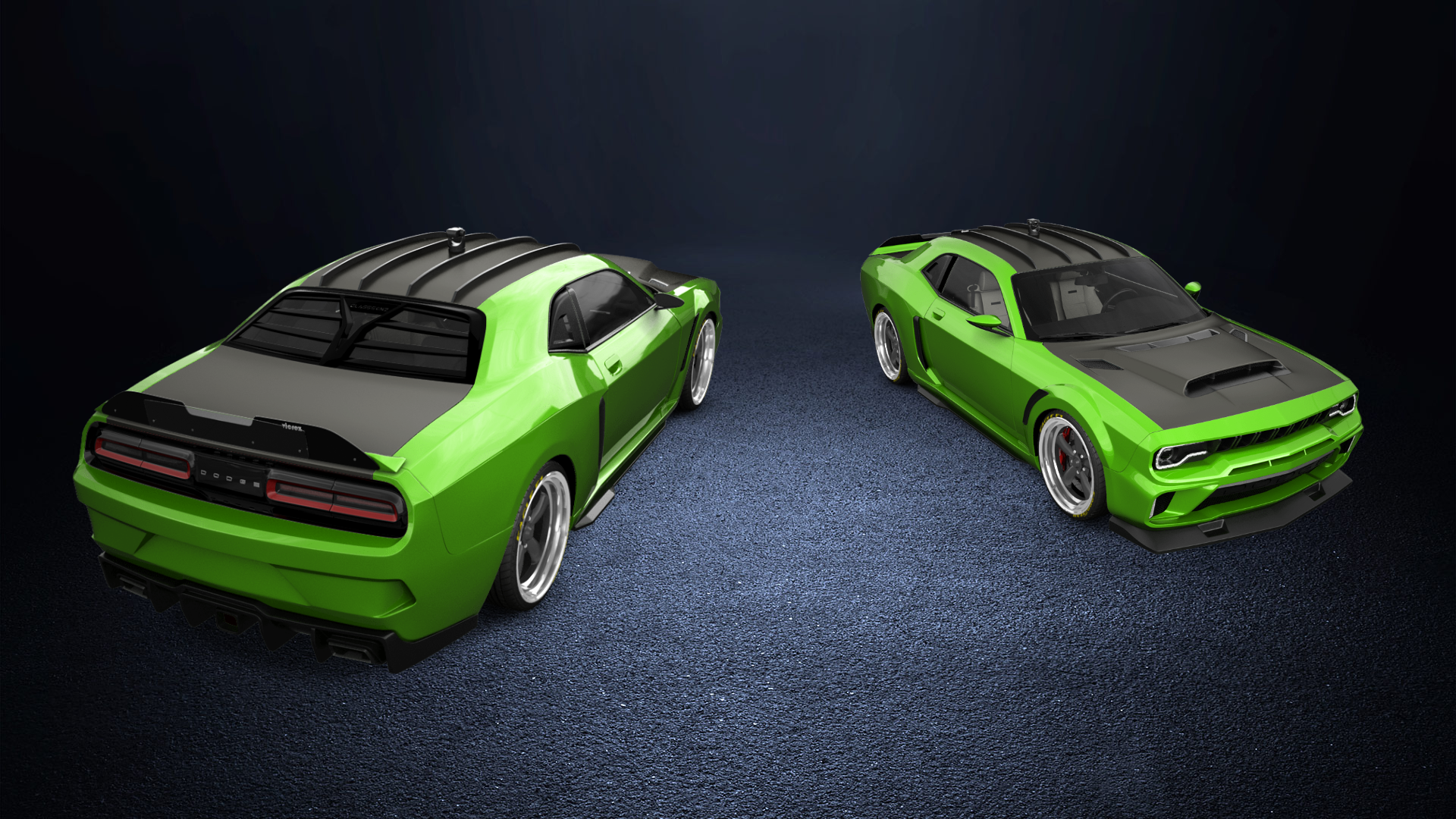 Tuning Dodge Challenger 2 Door Coupe 2009
