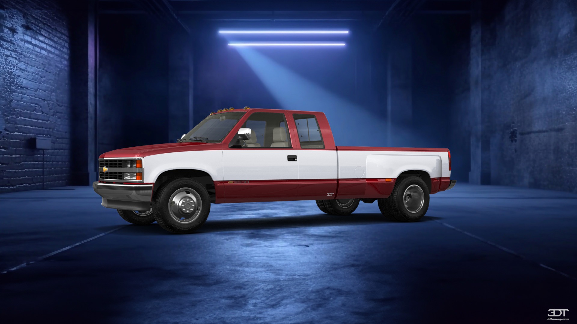 Chevrolet K3500 Extended Cab Pickup Truck 1988