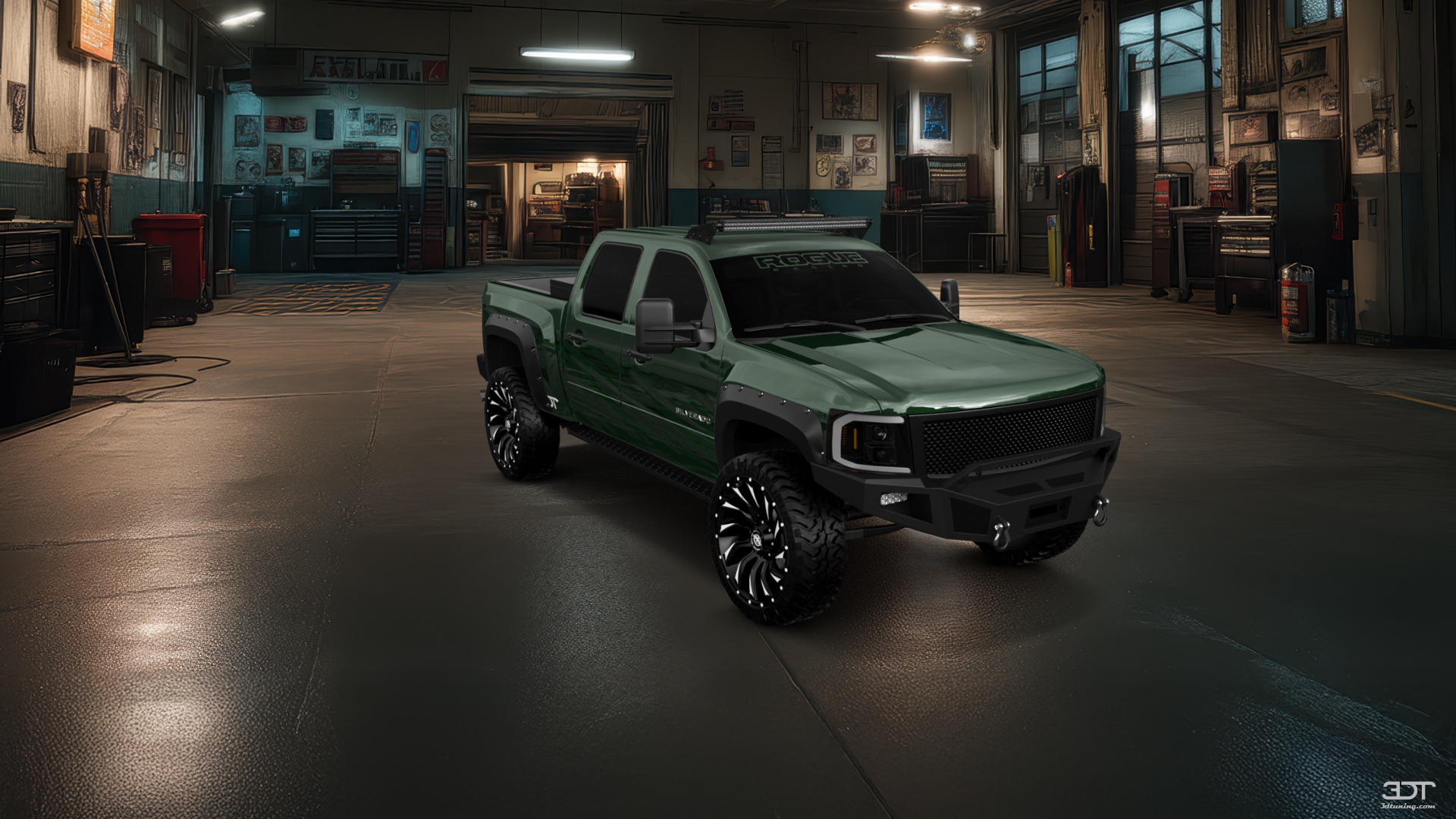 Chevrolet Silverado 1500 Crew Cab 4 Door pickup truck 2007 tuning