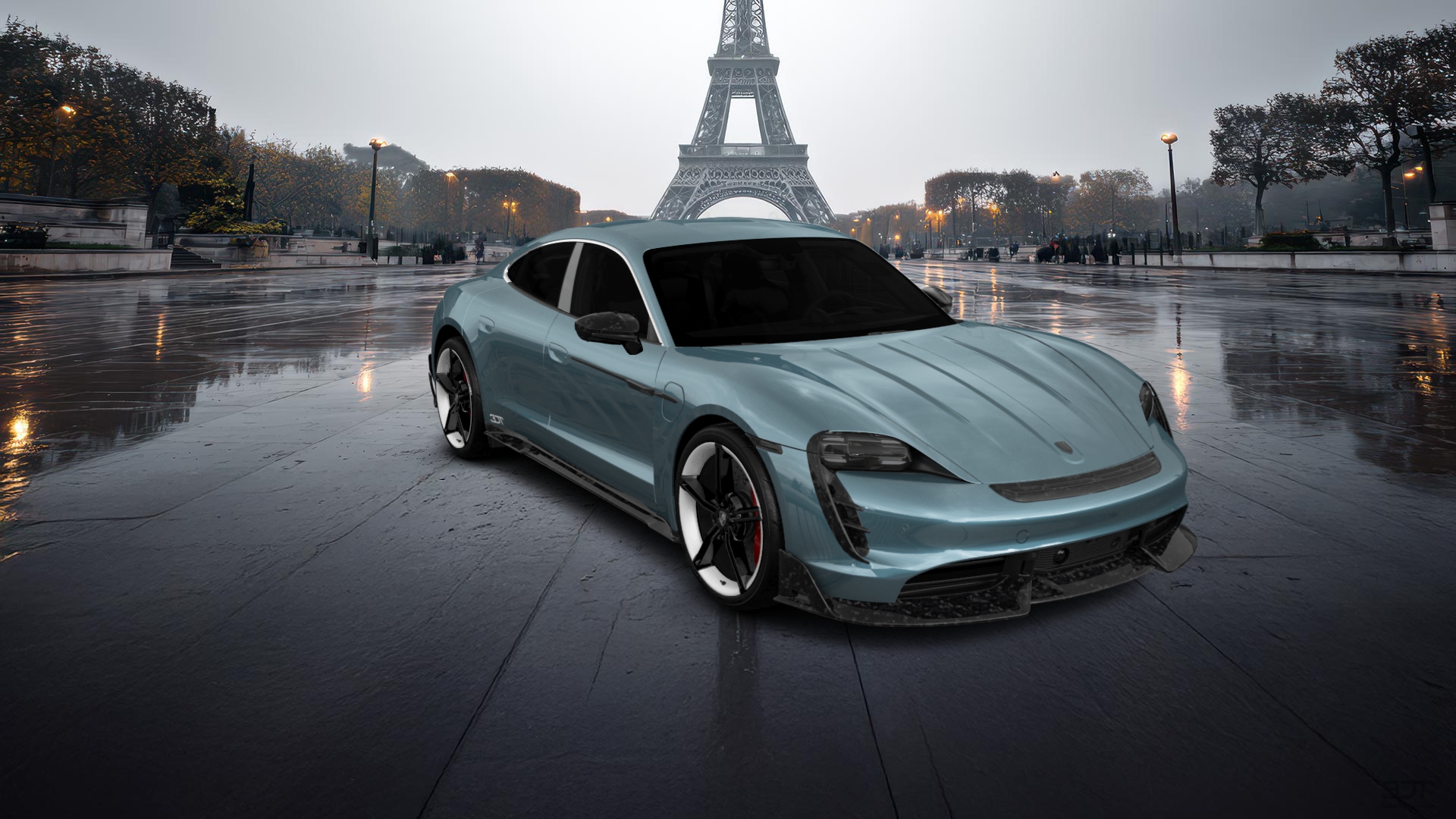 Porsche Taycan 4 Door Saloon 2019 tuning