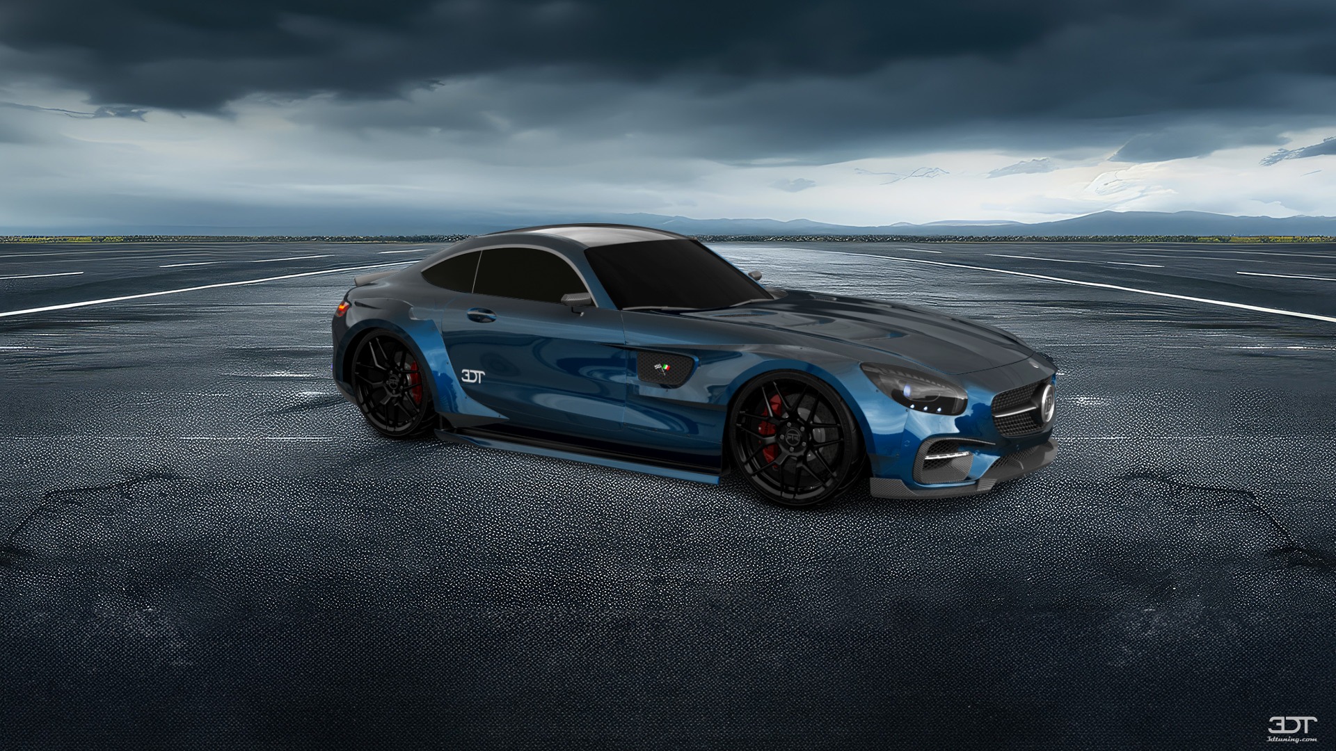 Mercedes AMG GT 2 door fastback coupe 2015 tuning