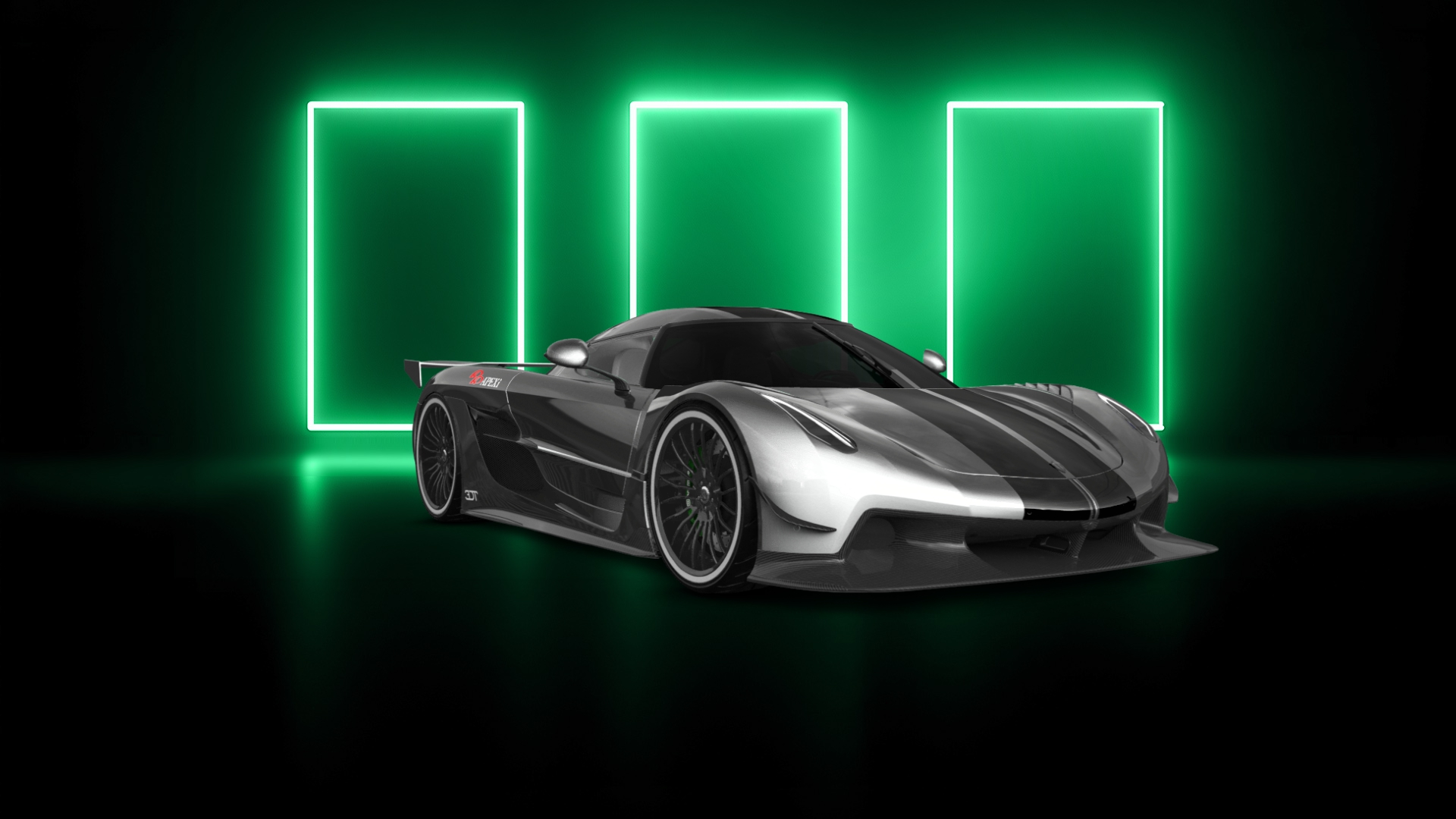 Koenigsegg Jesko 2 door targa top 2020 tuning