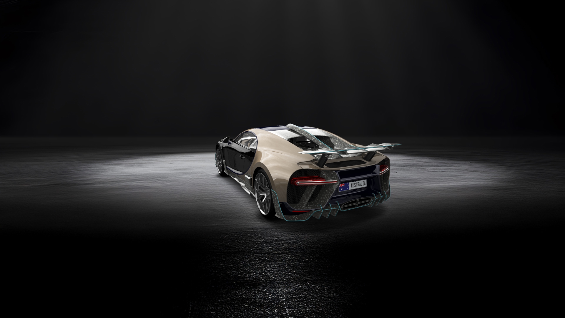 Bugatti Chiron 2 Door Coupe 2016 tuning