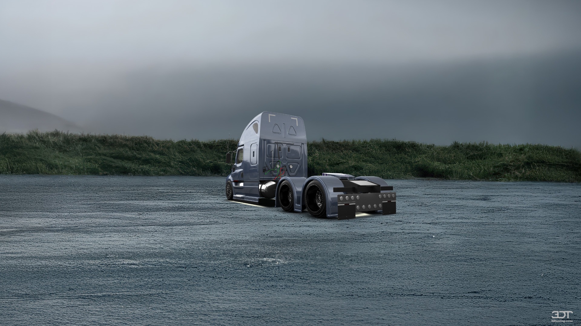 Freightliner Cascadia Sleeper Cab Truck 2018 tuning