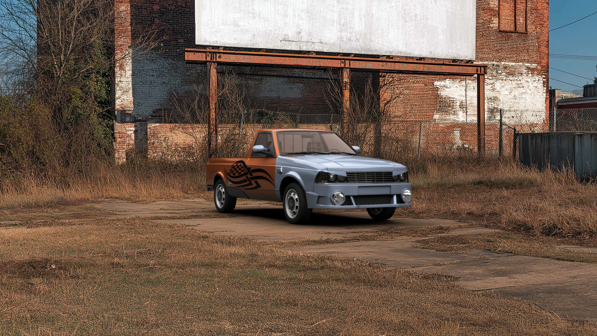 Moskvich 2335 Pickup 1993 tuning