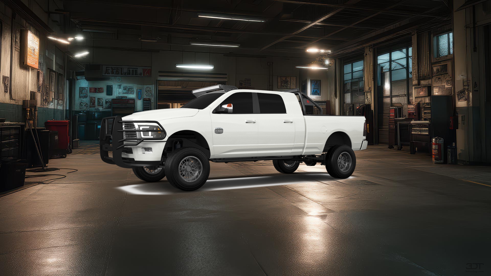 Dodge Ram 2500 Mega Cab 6.4 ft box 4 Door pickup truck 2010 tuning