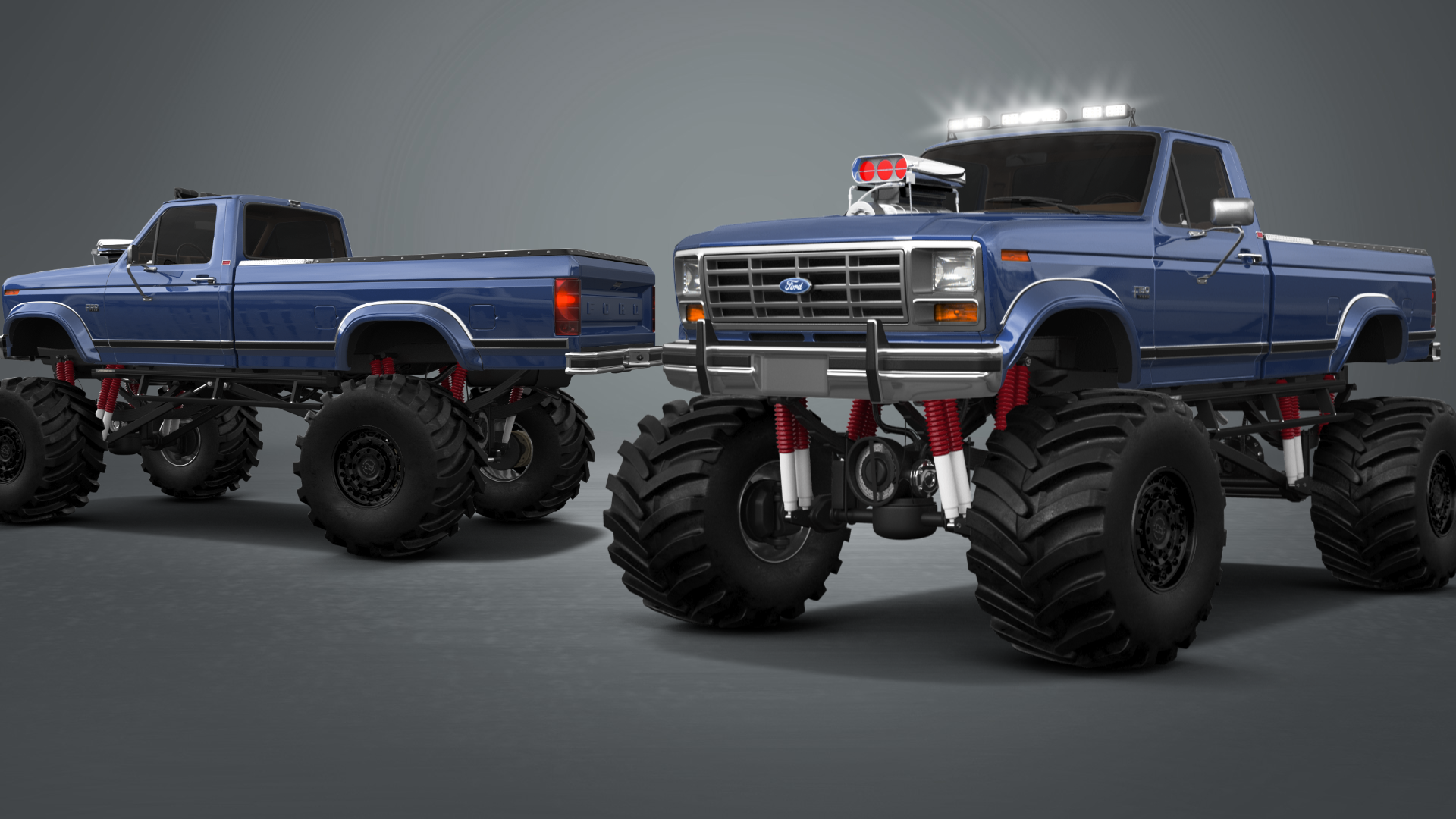 Ford F-150 2 Door pickup truck 1986