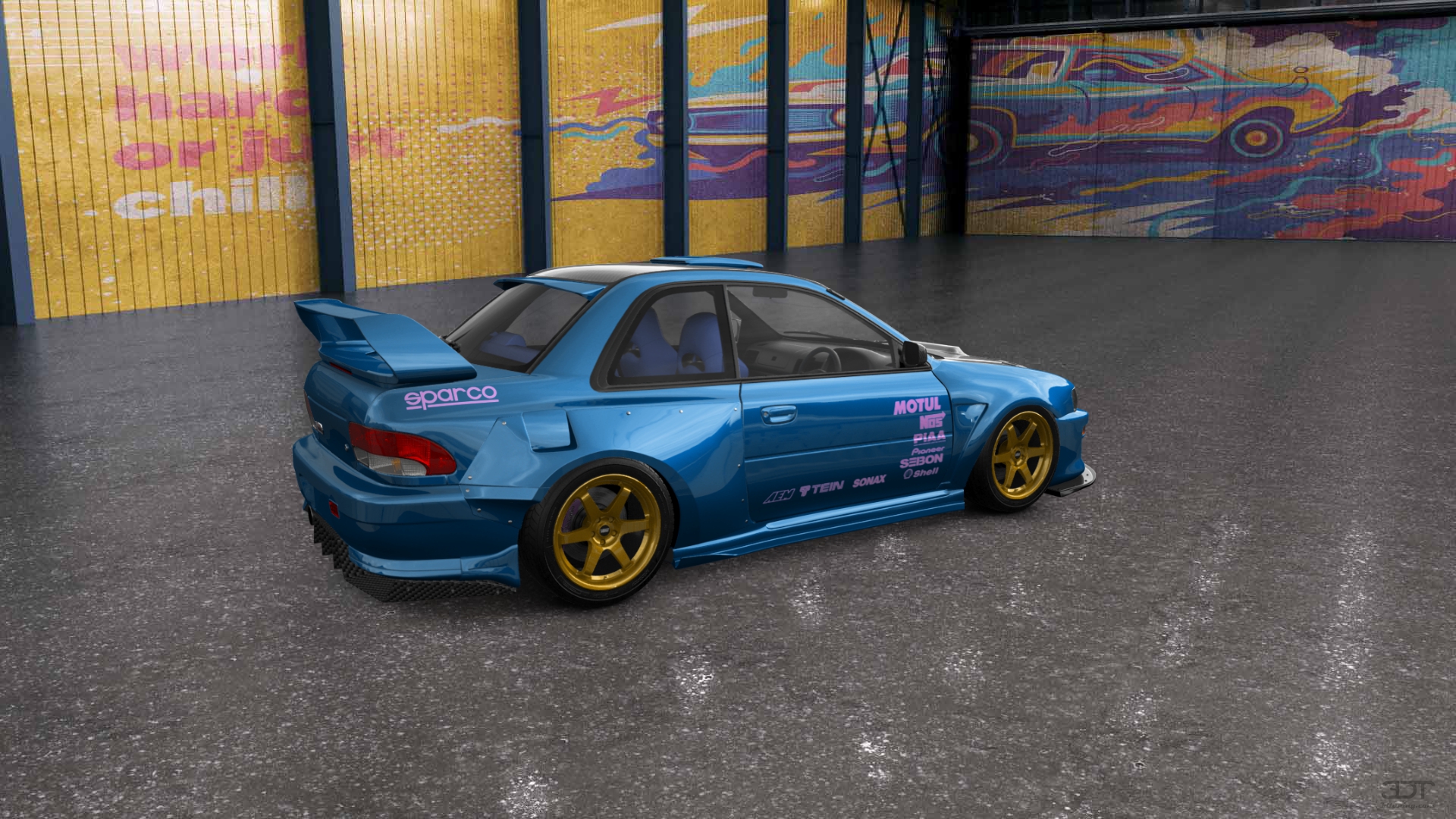 Subaru Impreza WRX STI 22B 2 Door Coupe 2000