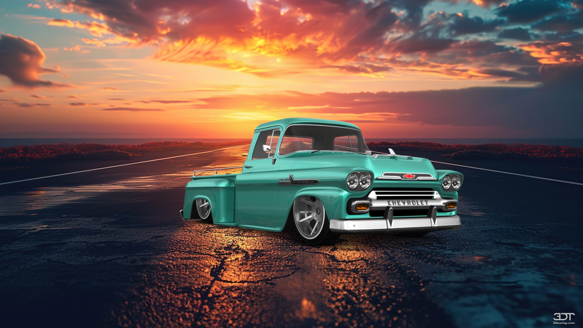 Chevrolet Apache Stepside 2 Door pickup truck 1959