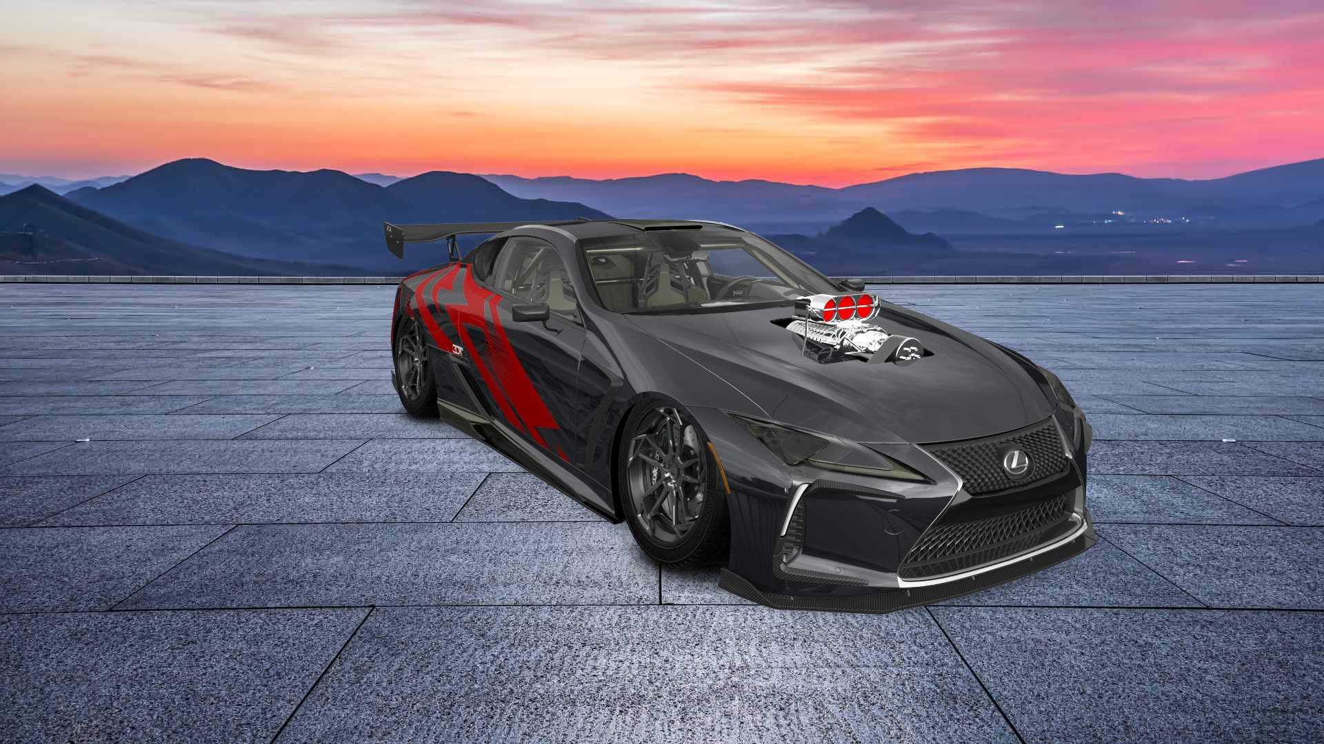Lexus LC500 2 door fastback coupe 2017